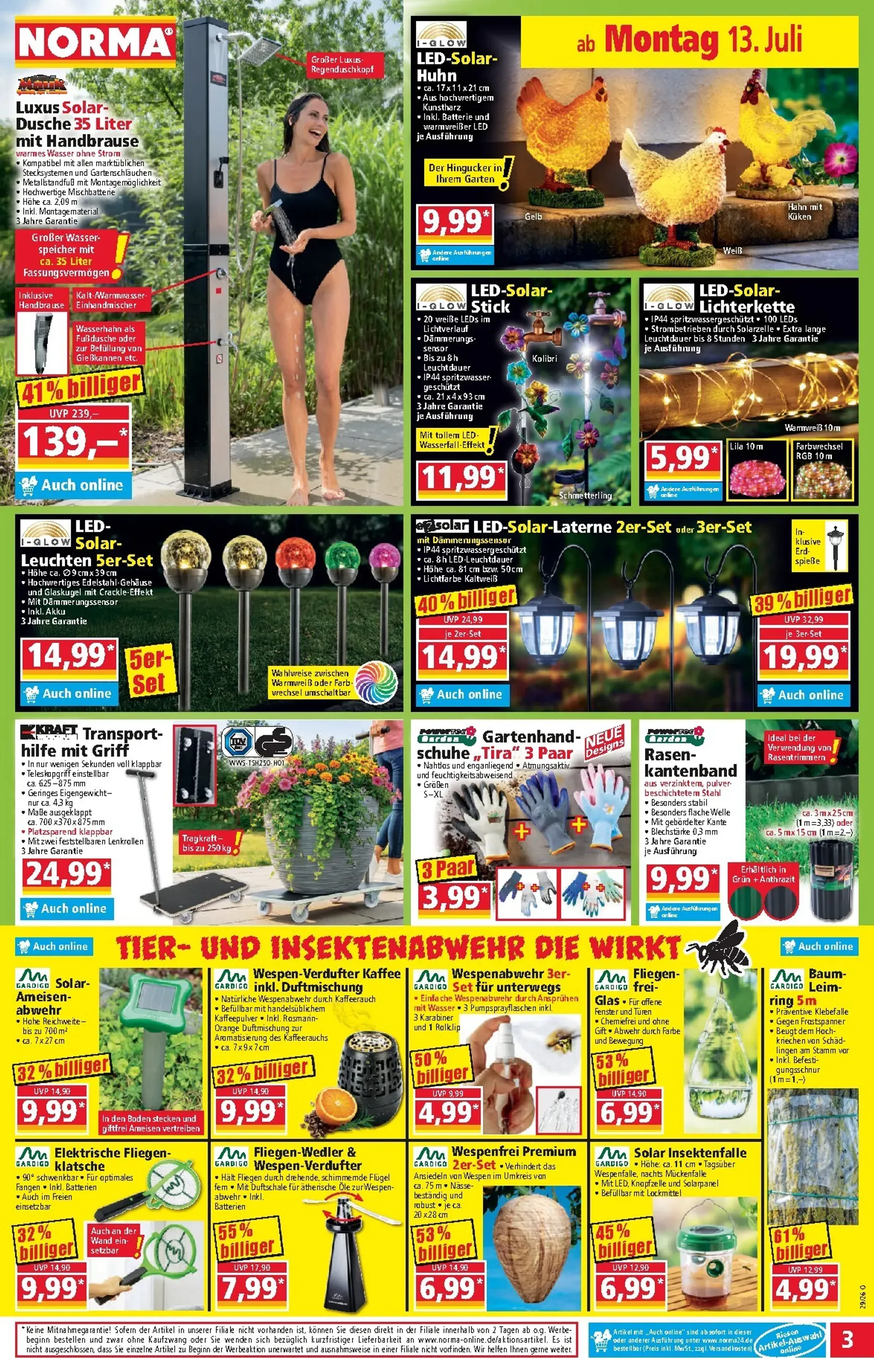 Norma Prospekt – von Montag 13.07.2026 bis Samstag 18.07.2026 von 13. Juli bis 18. Juli 2026 - Prospekt seite 3
