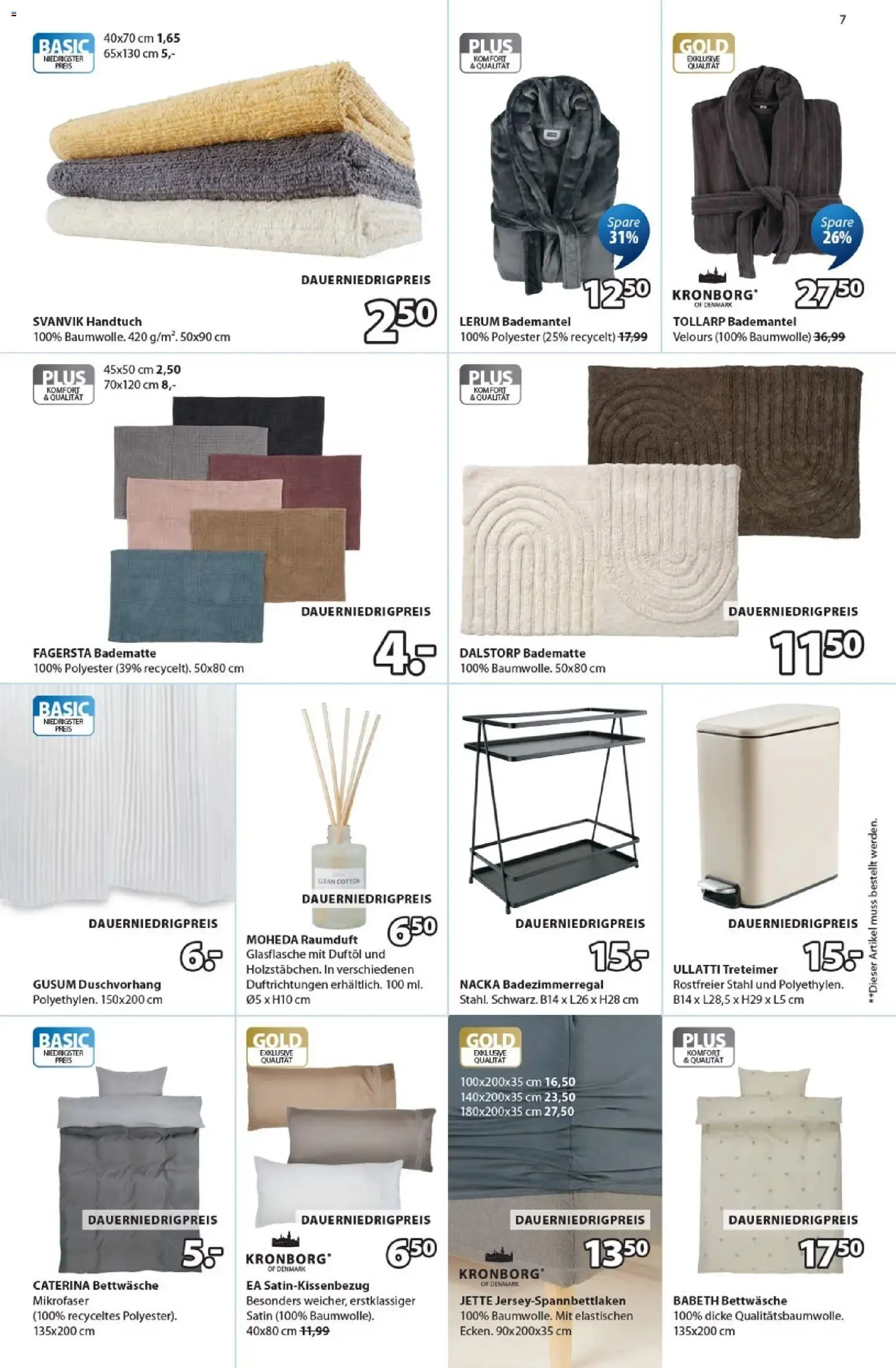 JYSK - Scandinavian Sleeping & Living: Ahorra hasta un 60% von 18. September bis 17. Oktober 2026 - Prospekt seite 7