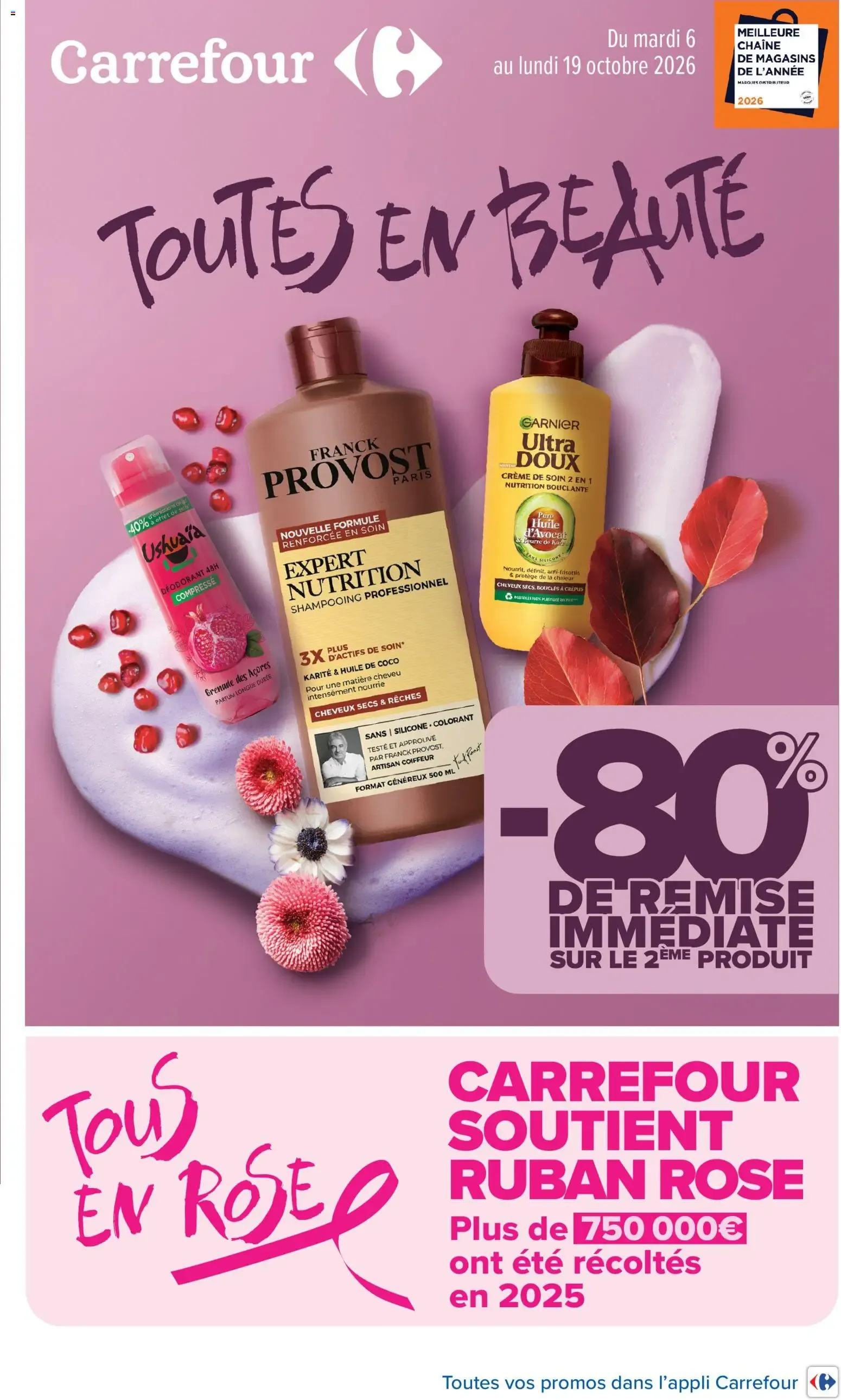 Carrefour Toutes en beauté à partir du 06/10/2026 - promo en ligne du 6 octobre au 19 octobre 2026 - Catalogue page 1