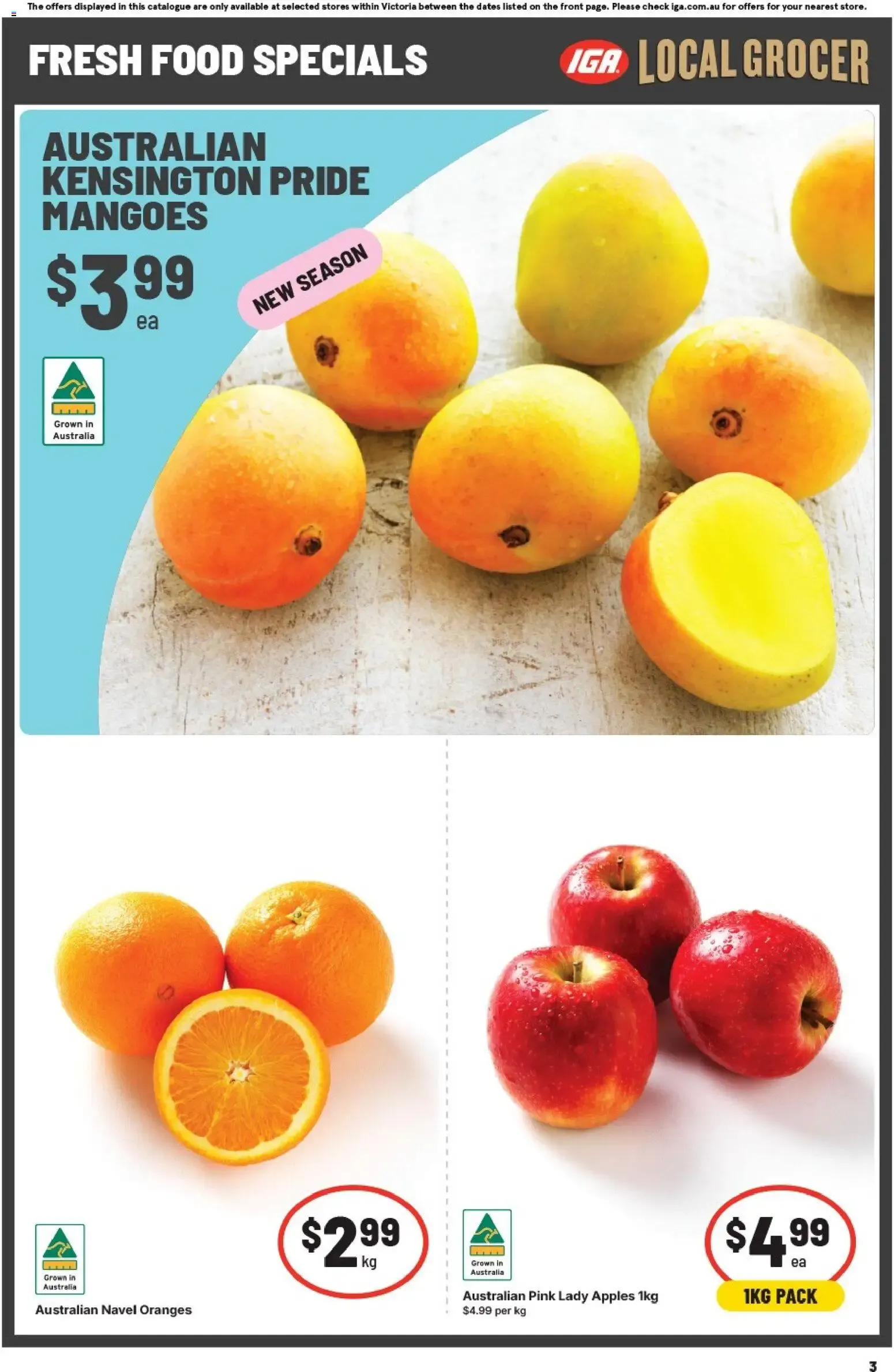 IGA LOCAL GROCER GREAT SAVES AND LOCAL FAVES - Catalogue valid from 30 September to 6 October 2026 - page 3