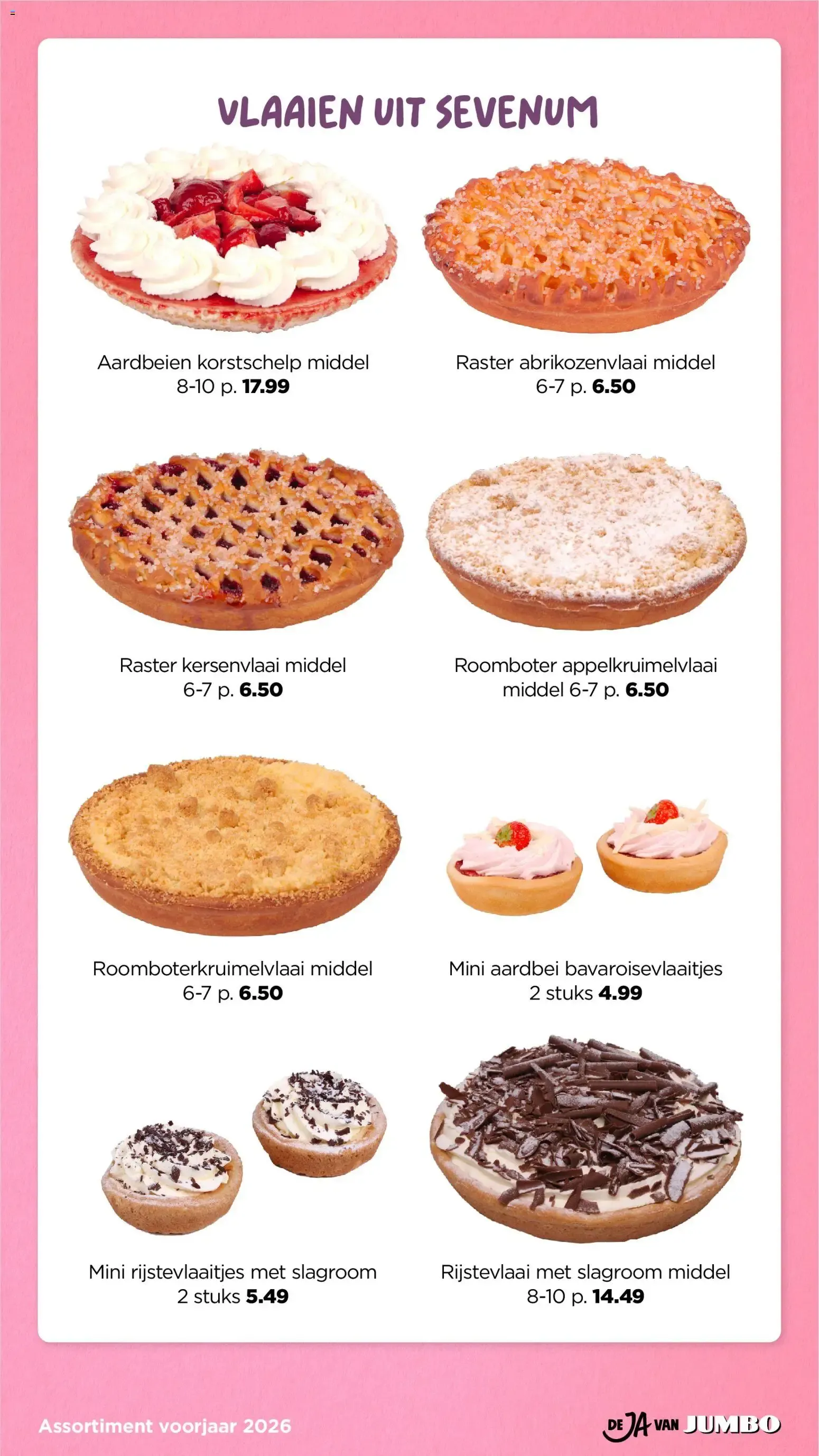 Jumbo: 20% de descuento en pastelería fresca para cumpleaños van 21 april tot 31 december 2026 - Folder pagina 6