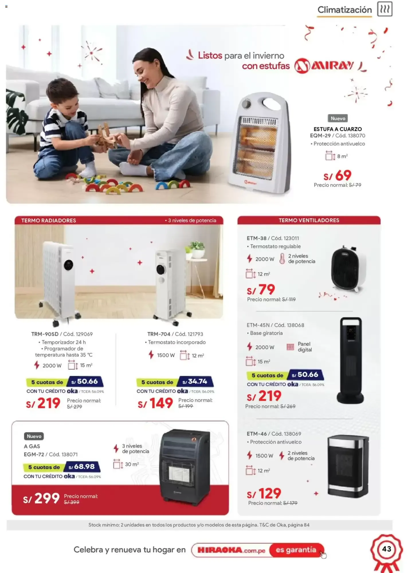 Catalogo de Catálogo Hiraoka 11 de julio al 31 de julio 2026 - Pag 43