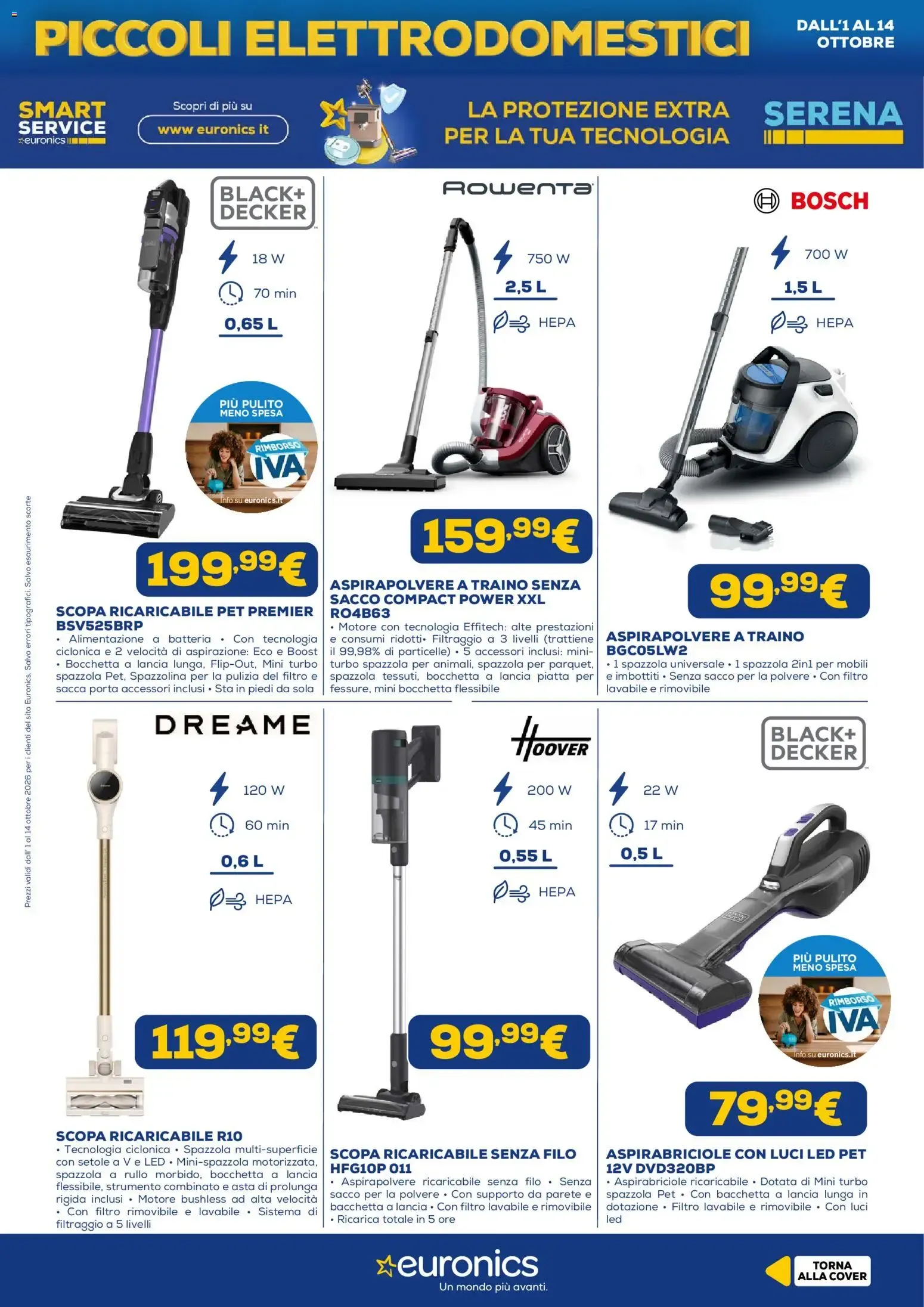 Nuovo Euronics volantino Piccoli Elettrodomestici dal 01/10/2026 > offerte anteprima 🛍️ da 1 ottobre a 14 ottobre di 2026 - Pagina del volantino 6