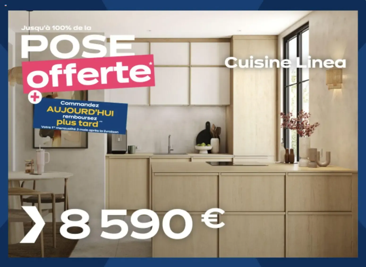 Jusqu'à 100% de la Pose offerte du 1 août au 31 août 2026 - Catalogue page 5