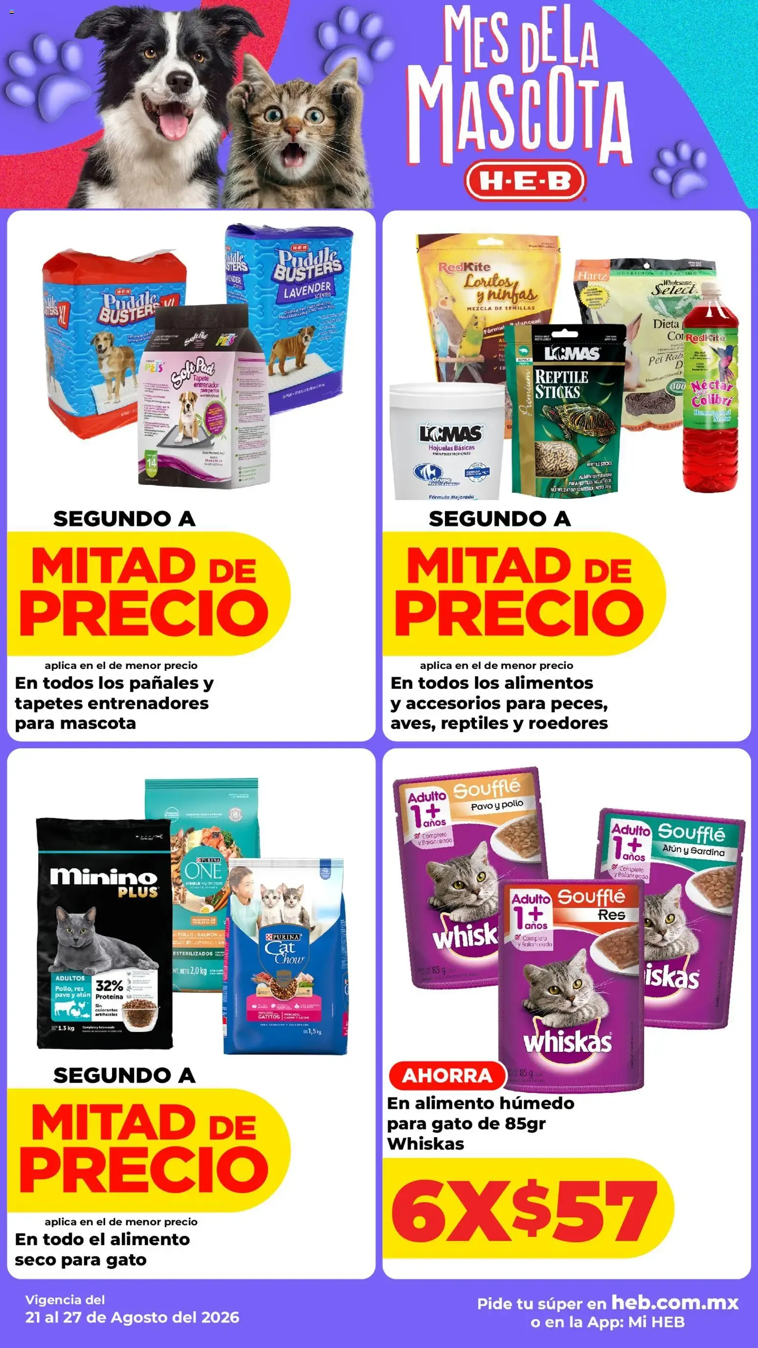 Catálogo de H-E-B: Precios Bajos en Carnes para Asar 21 de agosto al 24 de agosto 2026 - Pagina 13