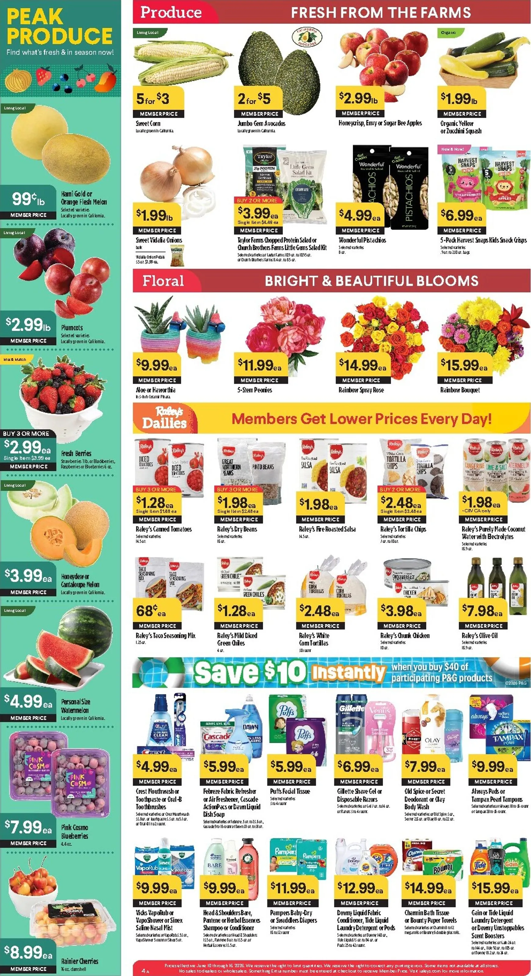 Weekly ad Raley's Weekly Ad from June 10 to June 16 2026 - Page 6