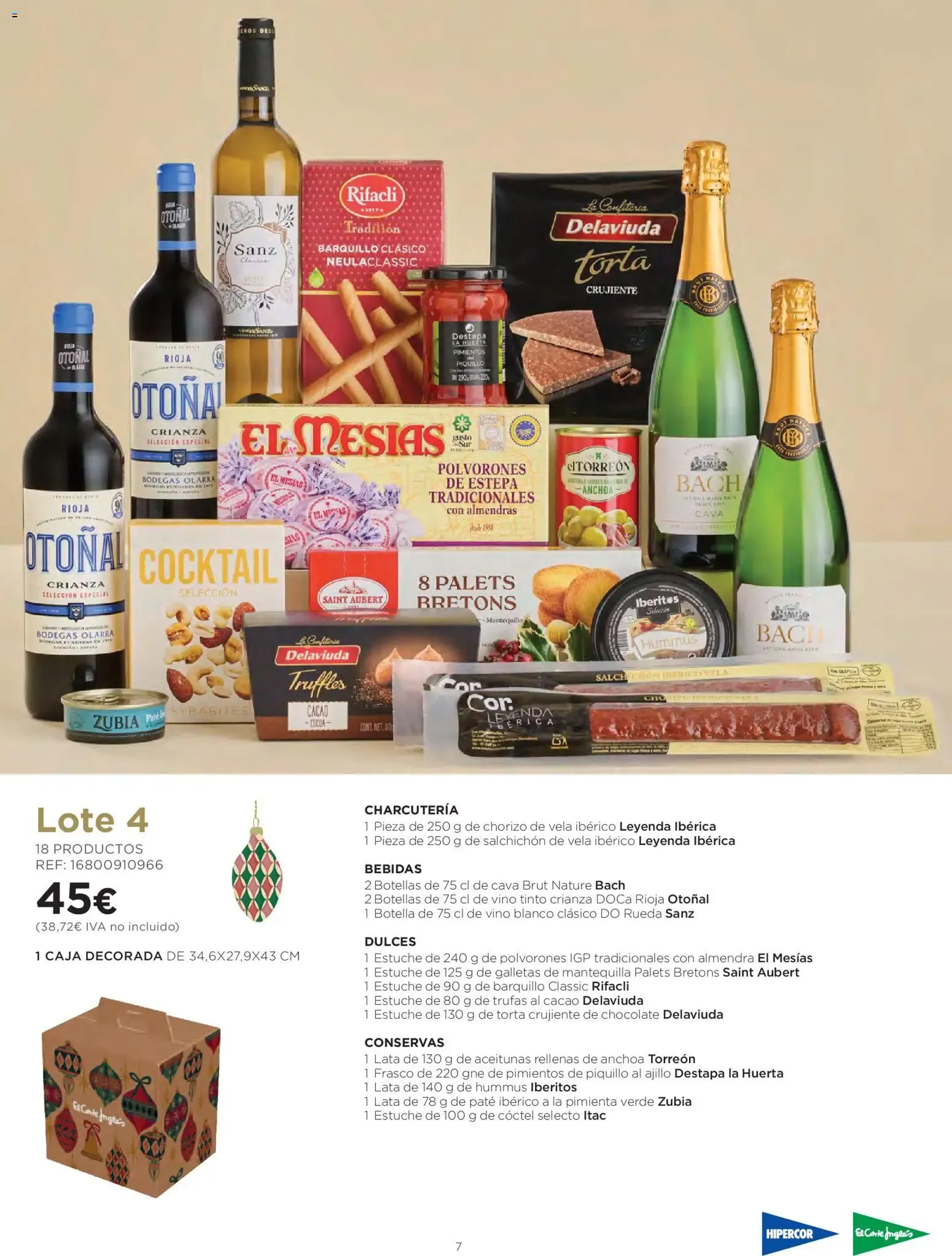 Catálogo de El Corte Inglés Cestas Navidad 2026 08/10/2026 │Catálogo 8 de octubre al 5 de enero 2027 - Página 7