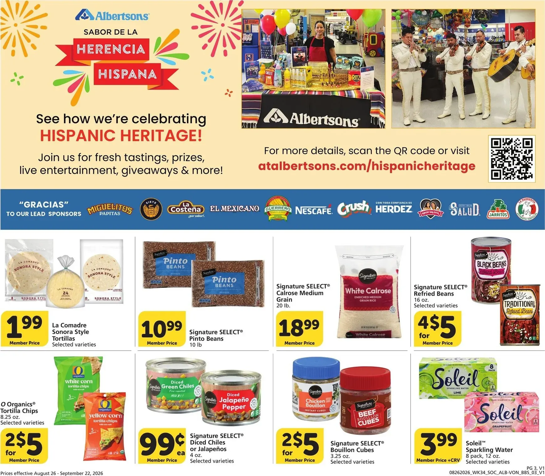 Weekly ad Current Vons - Big Book of Savings leaflet valid from Wednesday 08/26/2026 to Tuesday 09/22/2026 from August 26 to September 22 2026 - Page 3