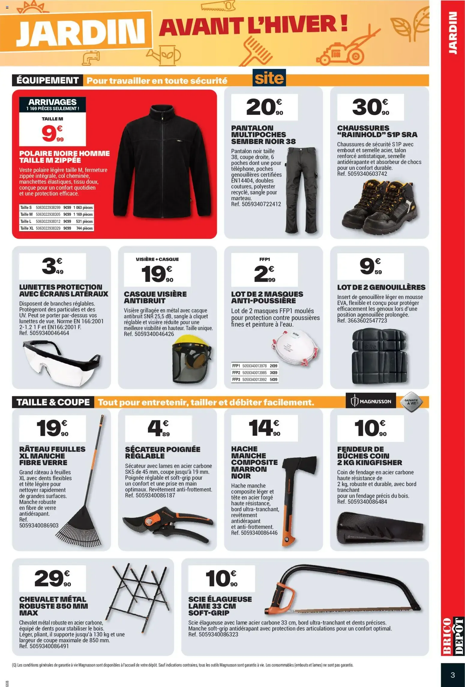 Brico Dépôt catalogue à partir du 25/09/2026 - promo en ligne du 25 septembre au 8 octobre 2026 - Catalogue page 3