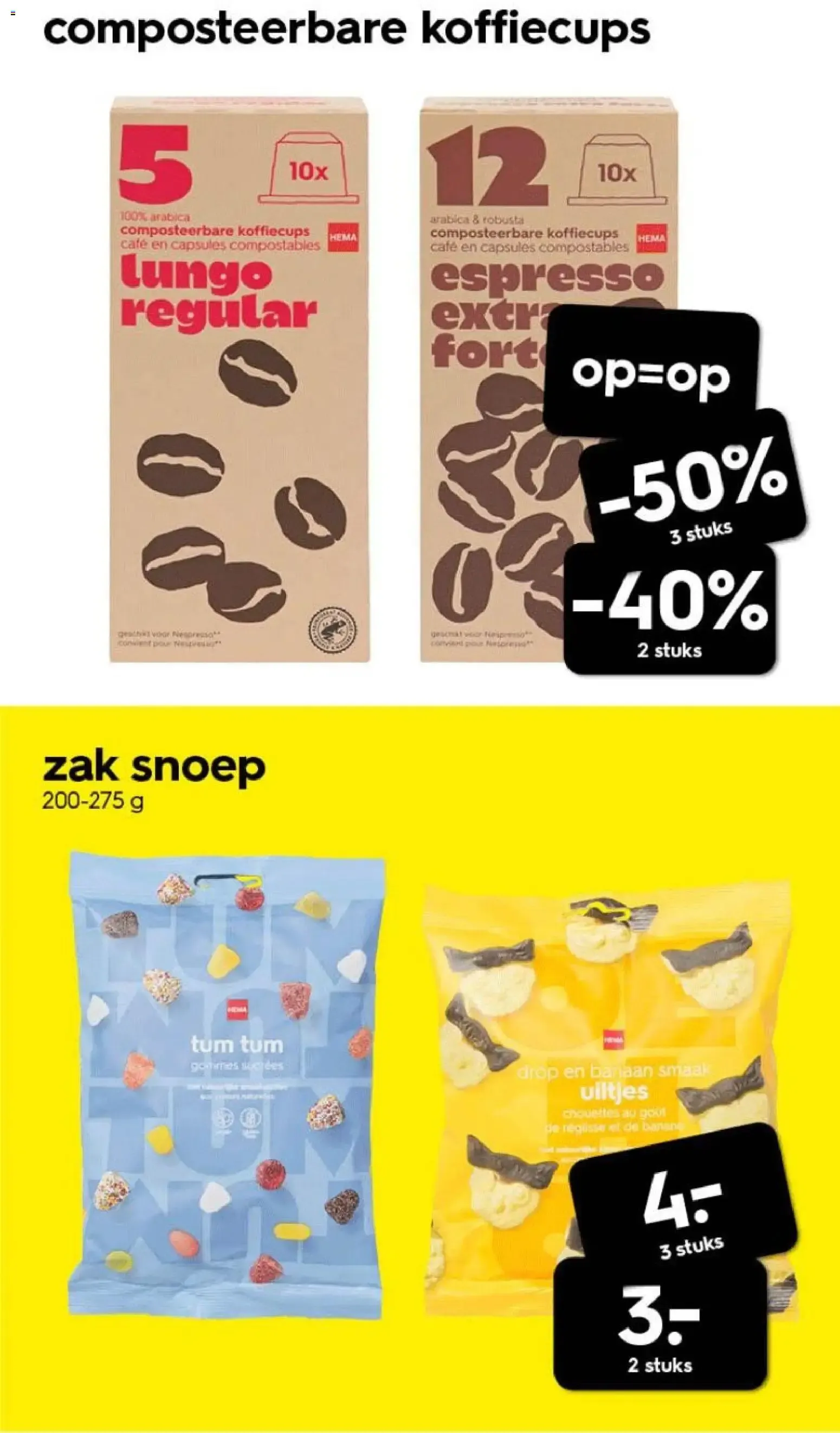 Hema: Stapelgek en maquillaje facial con hasta -50% van 8 juni tot 14 juni 2026 - Folder pagina 18