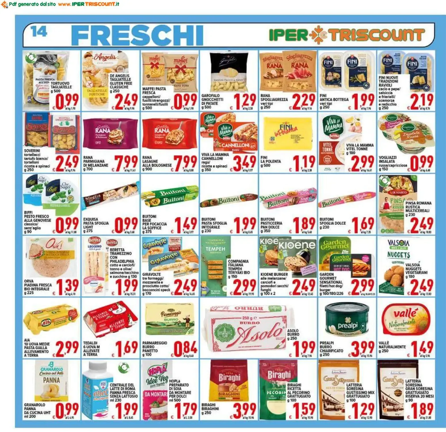 Ipertriscount volantino dal 23/09/2026 - online Offerte da 23 settembre a 1 ottobre di 2026 - Pagina del volantino 14
