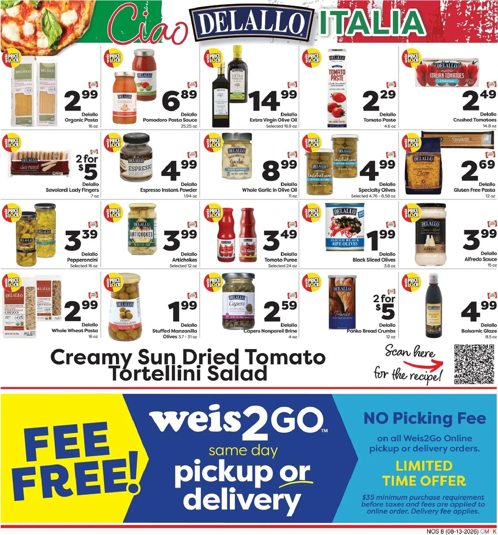 Weekly ad Current Weis Markets - Natural & Organic leaflet valid from Thursday 08/13/2026 to Wednesday 09/09/2026 from August 13 to September 9 2026 - Page 8