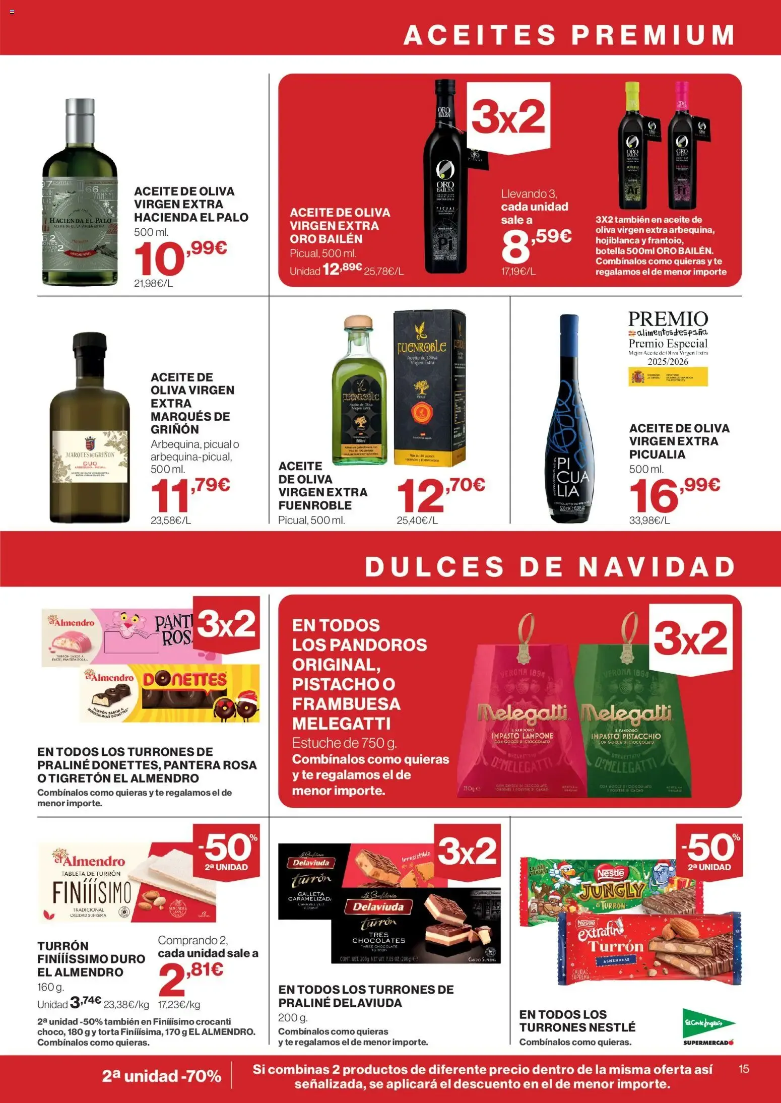 Catálogo de El Corte Inglés Super Otoño Súper 3x2 28 de octubre al 10 de noviembre 2026 - Página 15