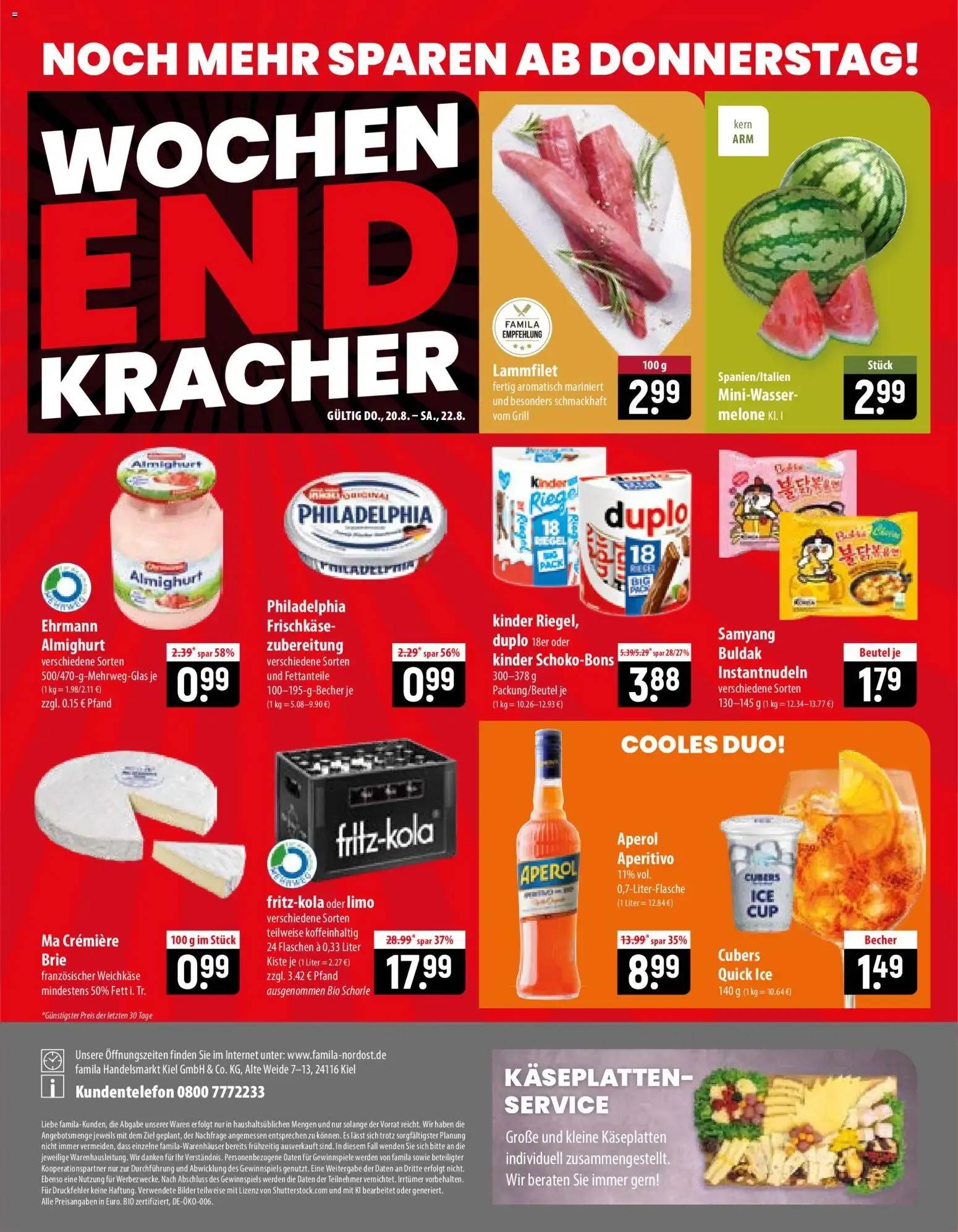 Famila Prospekt (ab 17.08.2026) zum Blättern von 17. August bis 22. August 2026 - Prospekt seite 28