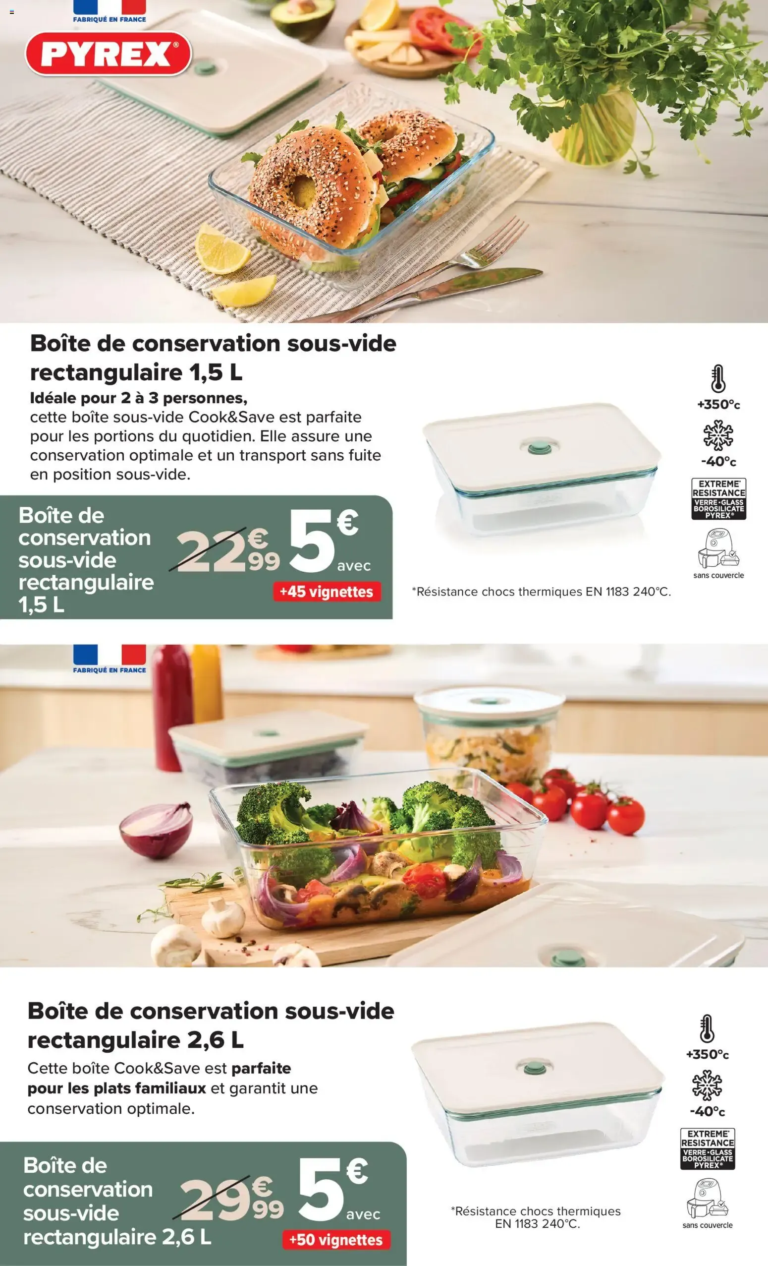 Carrefour Market Vignette pyrex à partir du 01/07/2026 - promo en ligne du 1 juillet au 6 septembre 2026 - Catalogue page 8