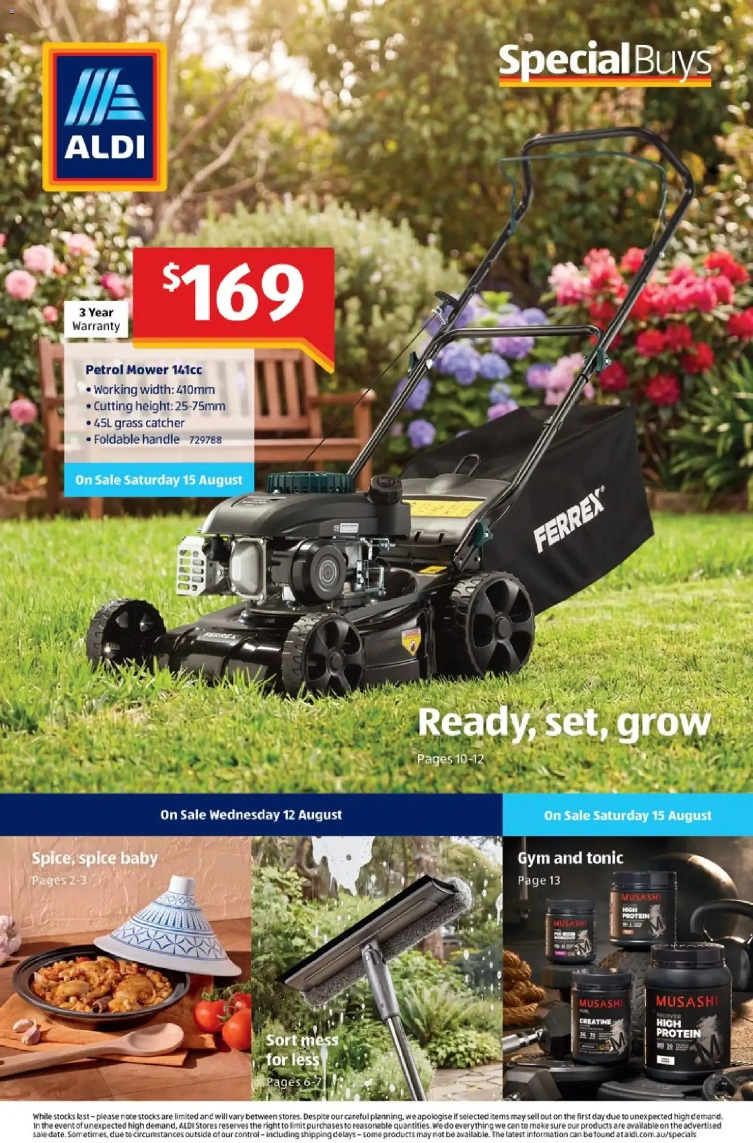 ALDI Special Buys - Catalogue valid from 10 August to 16 August 2026 - page 1