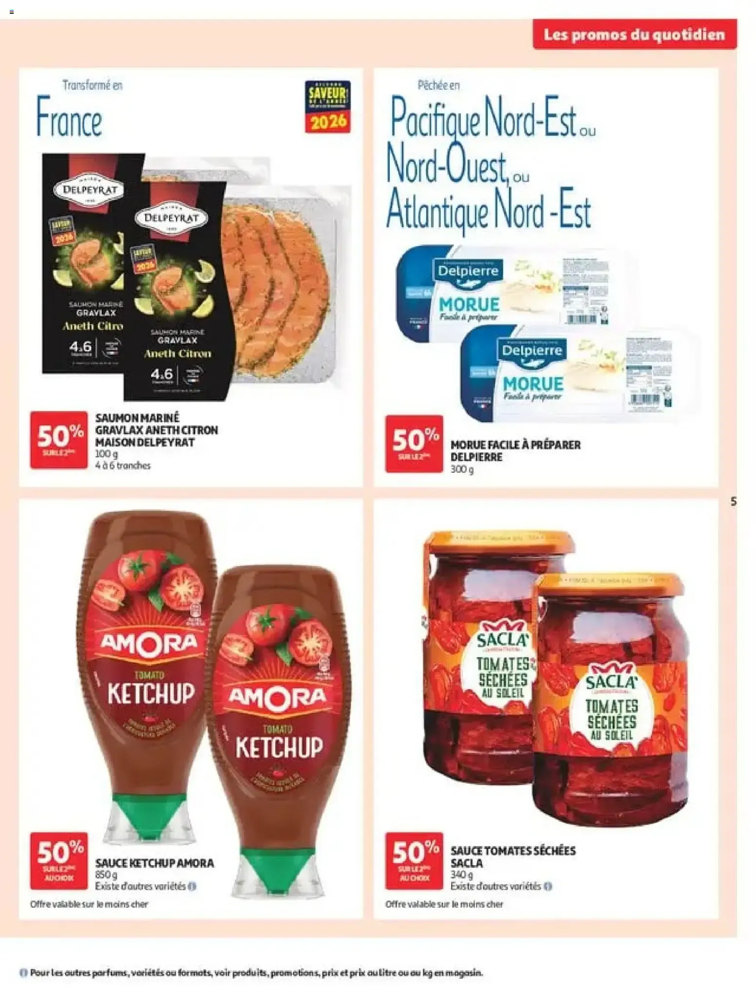 Auchan Les promos du moment à partir du 29/09/2026 - promo en ligne du 29 septembre au 11 octobre 2026 - Catalogue page 5