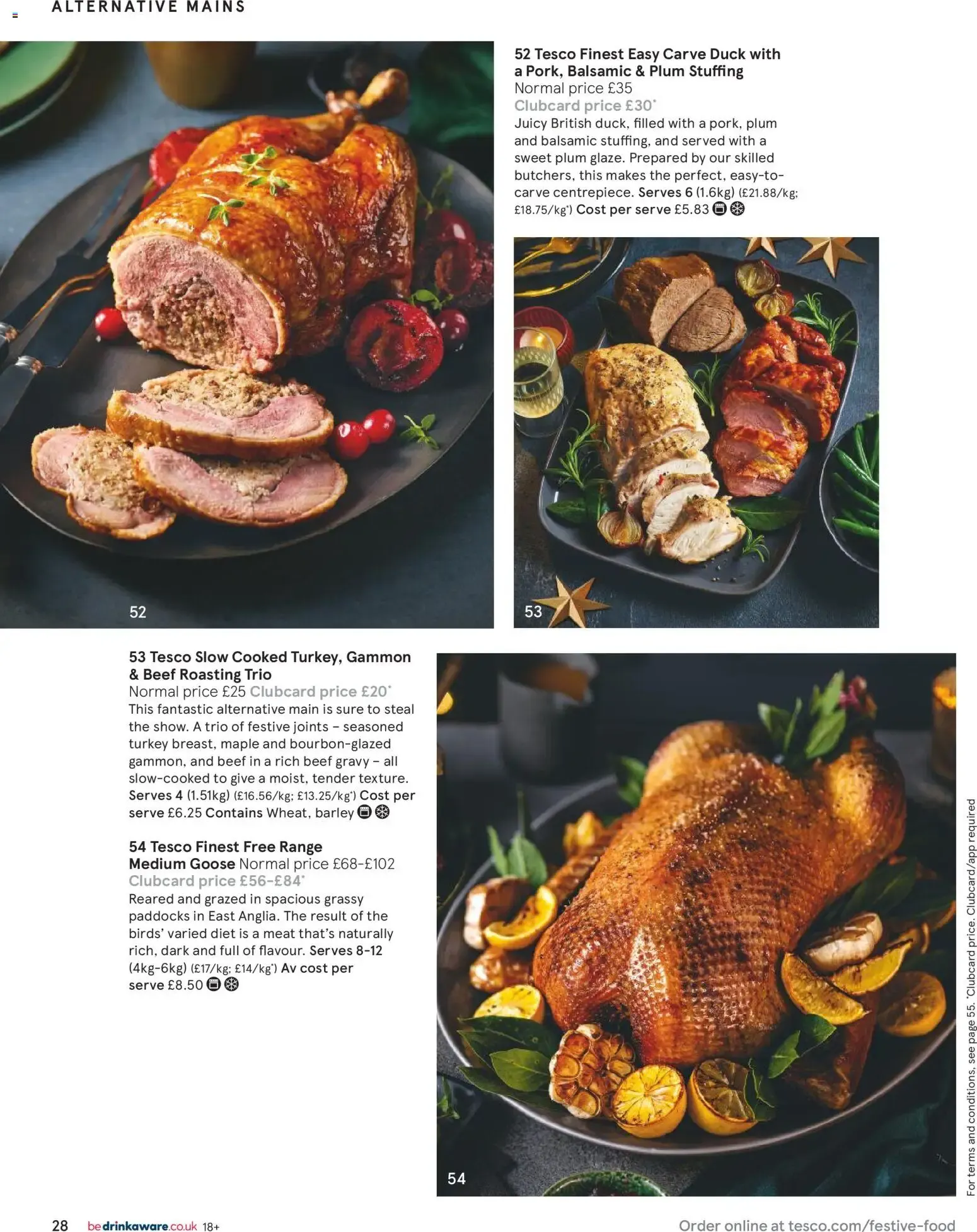 TESCO finest FESTIVE FOOD TO ORDER from 1 October to 31 October 2026 - Catalogue Page 27