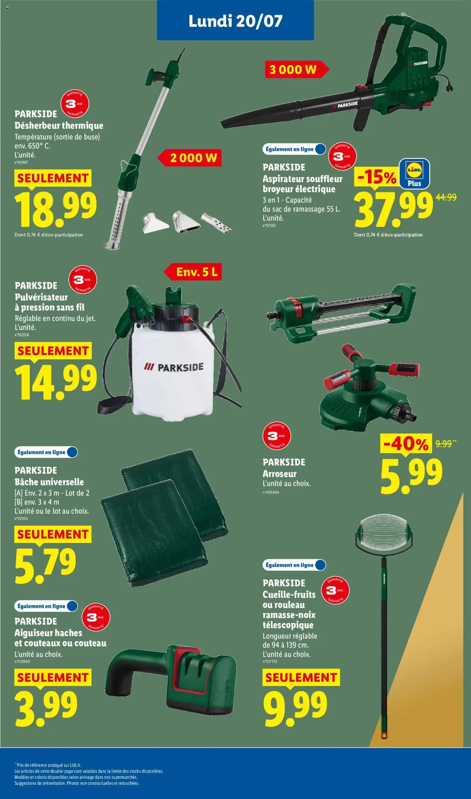 Lidl - L'Été Imbattable du 16 juillet au 22 juillet 2026 - Catalogue page 49