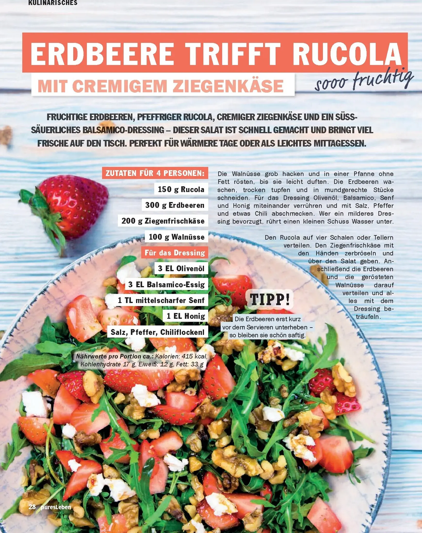 Pures Leben Magazine 02/2026 von 1. April bis 30. Juni 2026 - Prospekt seite 28