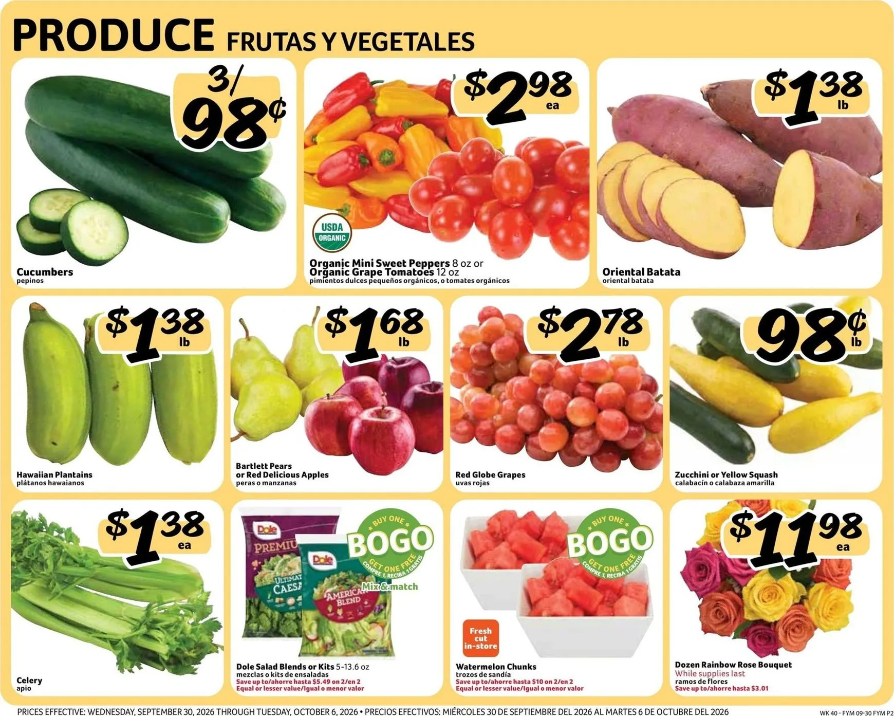 Weekly ad Fresco Supermarkets Weekly Specials from September 30 to October 6 2026 - Page 2