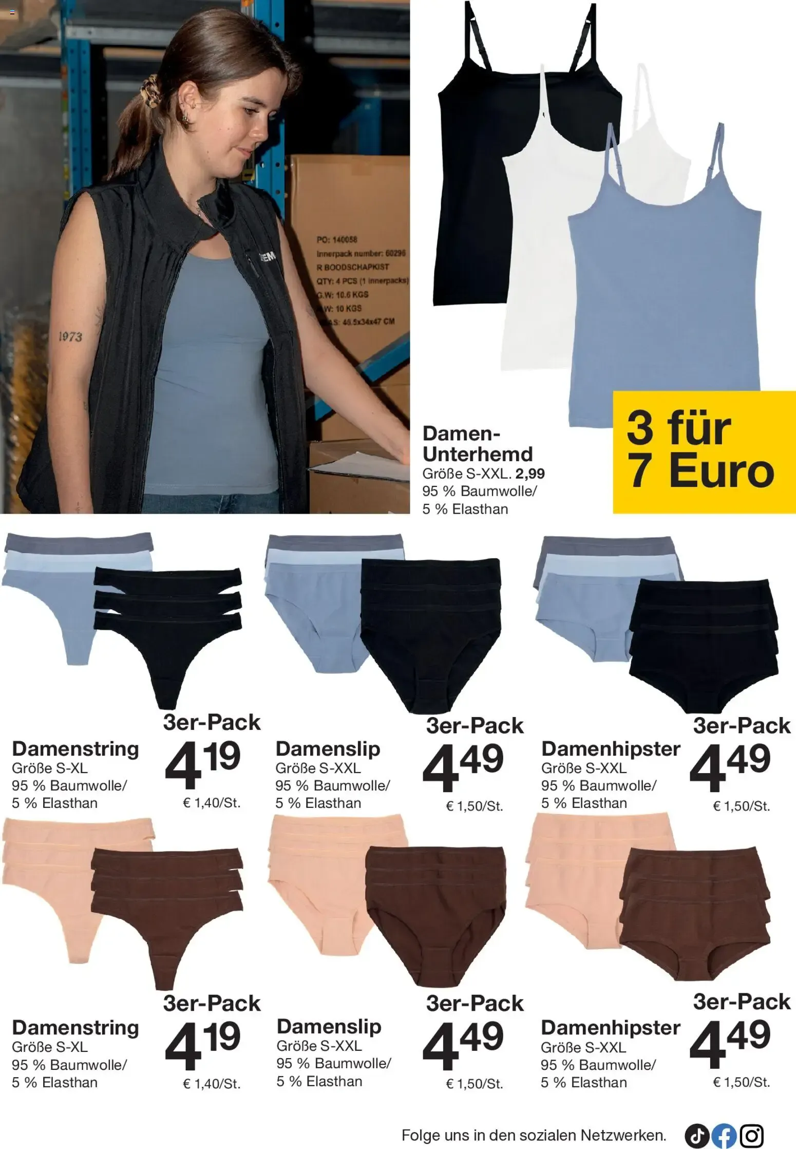Zeeman Prospekt vom 22.08.2026 – Angebote online von 22. August bis 4. September 2026 - Prospekt seite 19