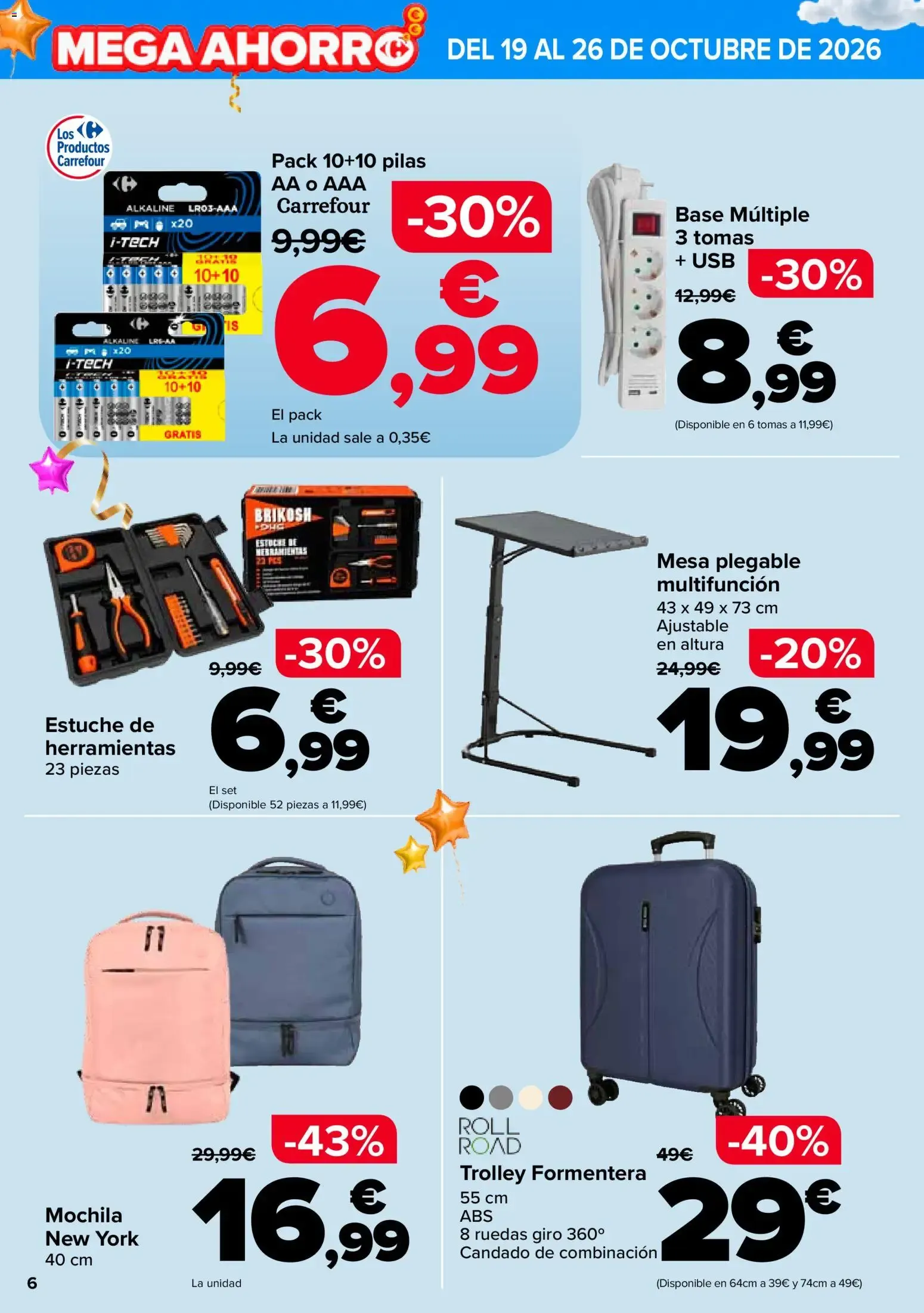 Catálogo de Carrefour Mega Ahorro del 19/10/2026 | Catálogo 19 de octubre al 26 de octubre 2026 - Página 6