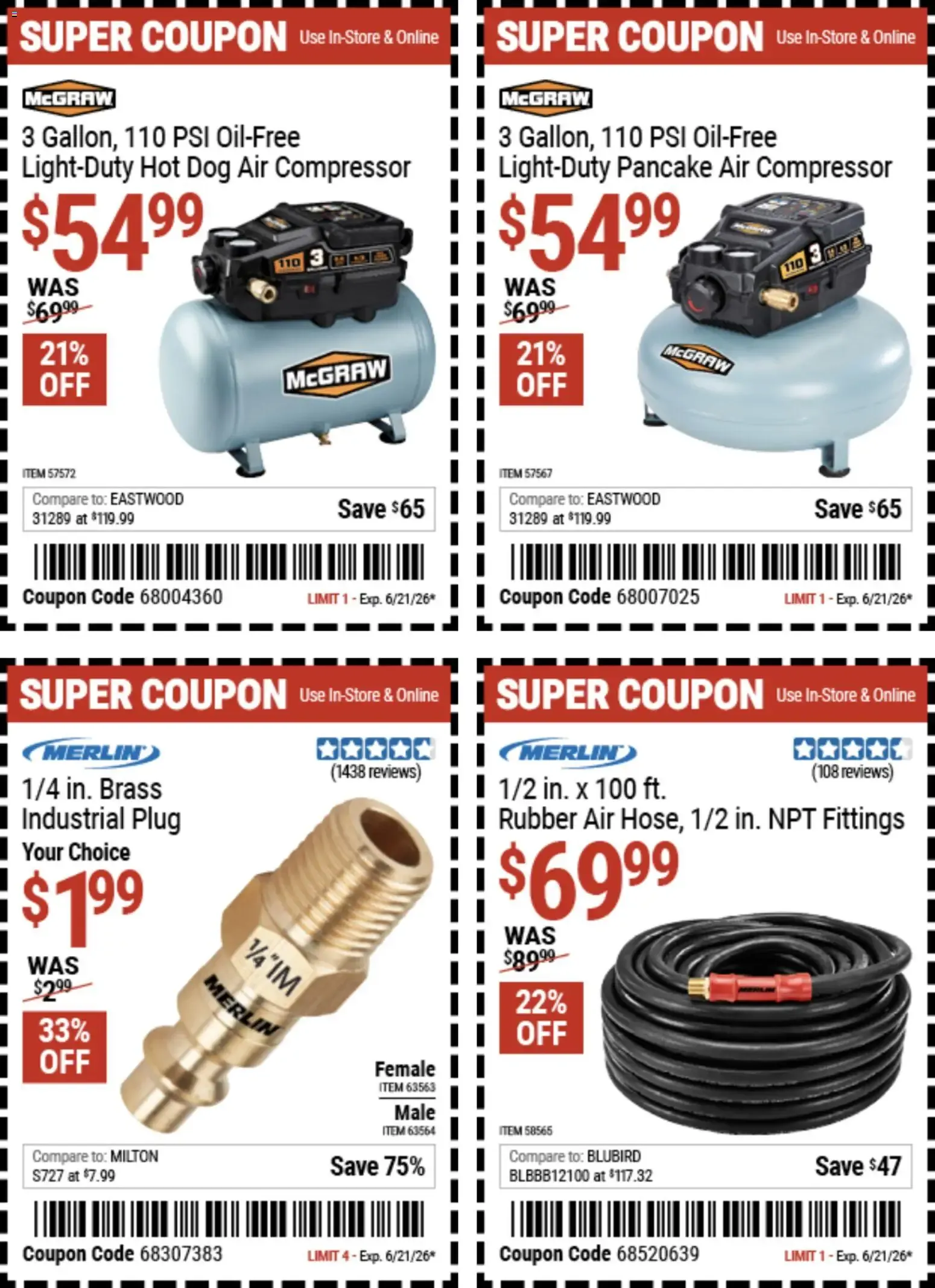 Weekly ad Harbor Freight Weekly Ad (06/08 - 06/21 2026) - Flyer from June 8 to June 21 2026 - Page 16