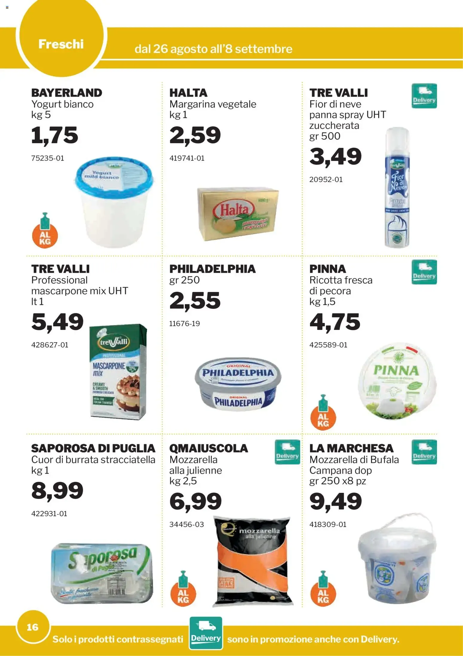 Promozioni GrosMarket da 26 agosto a 8 settembre di 2026 - Pagina del volantino 16
