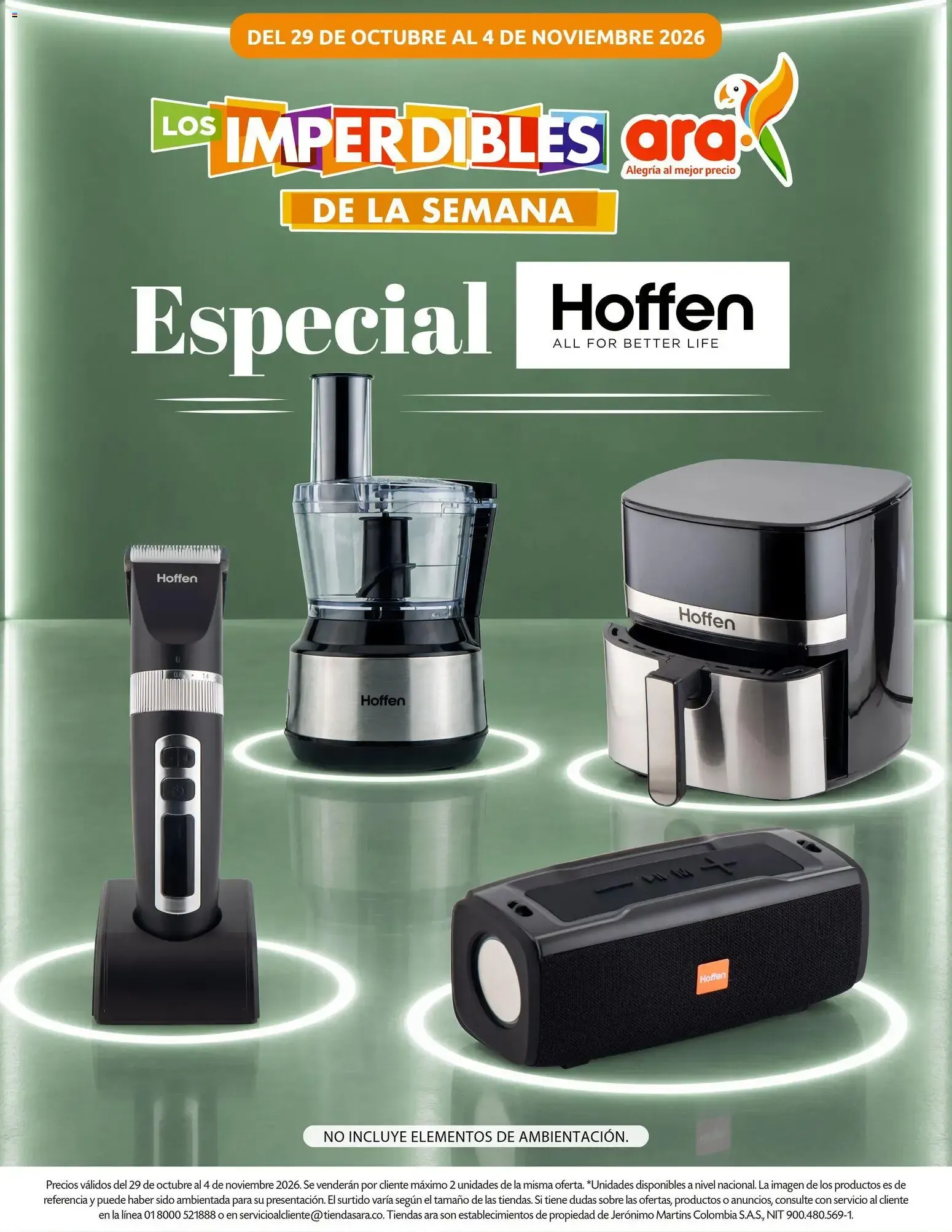 Catalogo de Ara catálogo Los Imperdibles de la semana desde el 29/10/2026 > Revistas Octubre 29 de octubre al 4 de noviembre 2026 - Pag 1