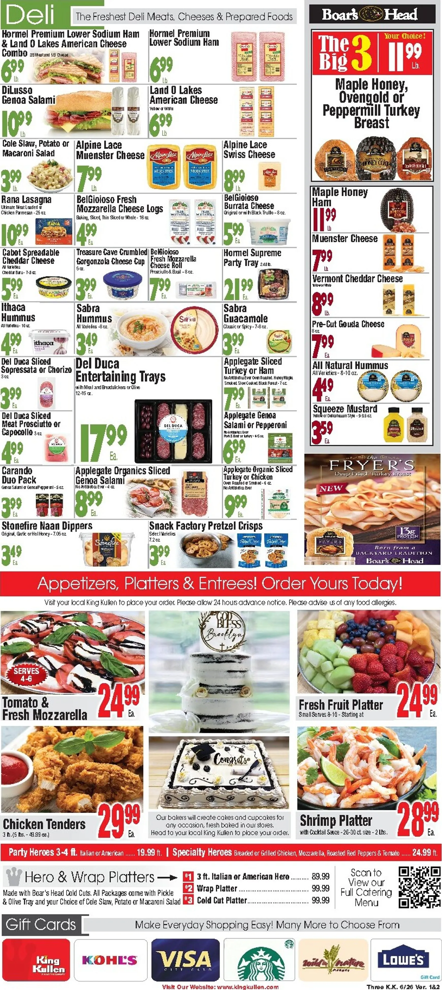 Weekly ad Current King Kullen leaflet valid from Friday 06/26/2026 to Thursday 07/02/2026 from June 26 to July 2 2026 - Page 3