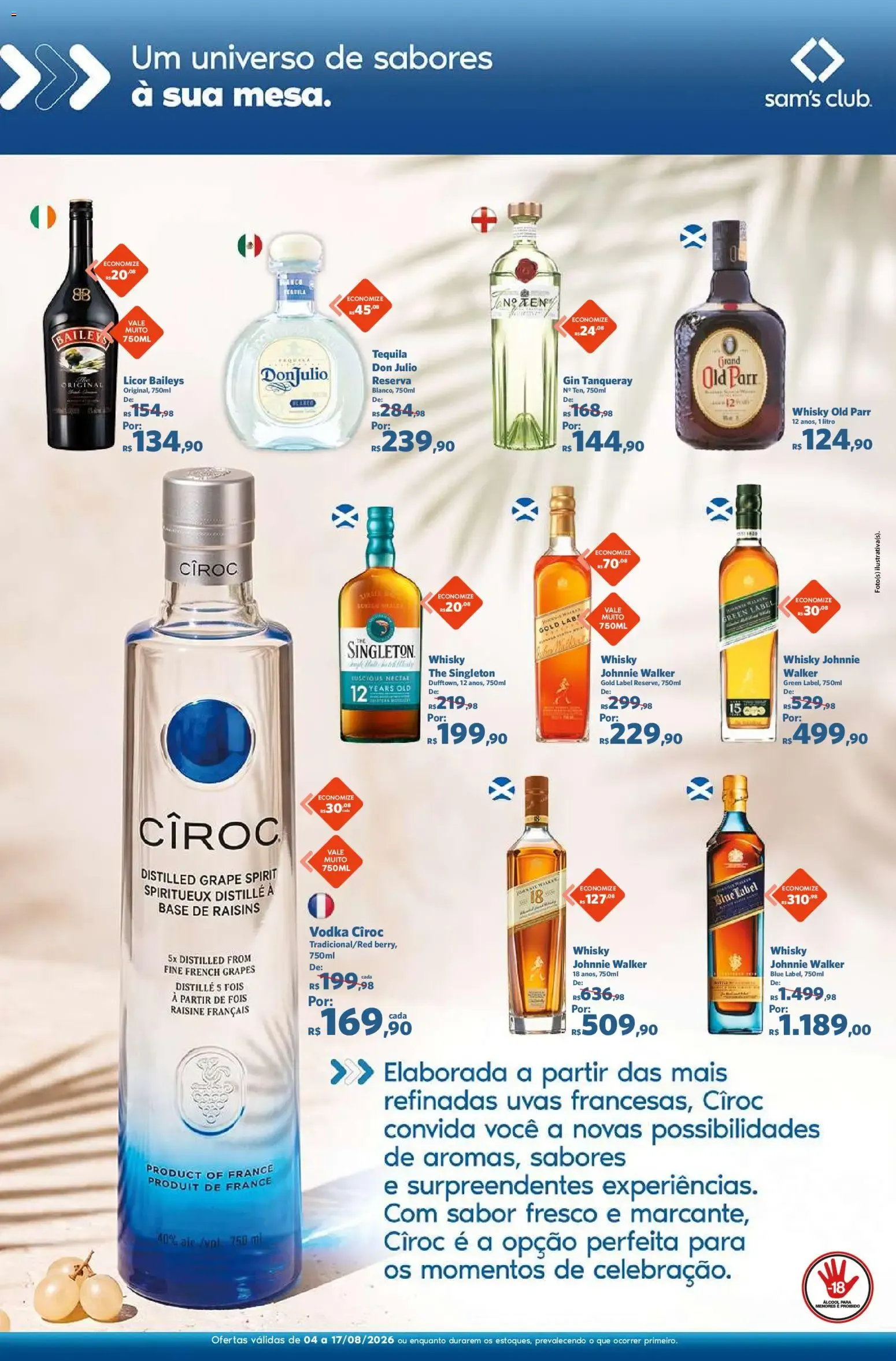 Encarte de Sam's Club ofertas Free Shop de 04/08/2026 | Promoções Online 4 de agosto até 17 de agosto 2026 - Pagina 2