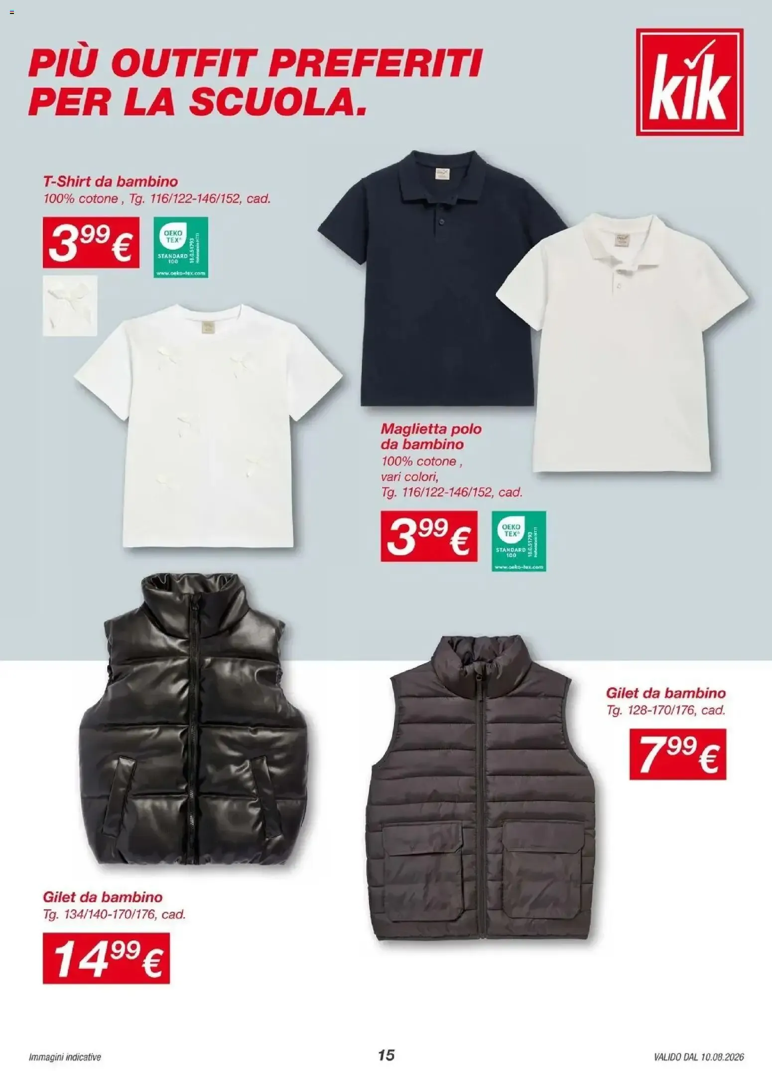 Nuovo KiK volantino Più divertimento a scuola dal 10/08/2026 > offerte anteprima 🛍️ da 10 agosto a 16 agosto di 2026 - Pagina del volantino 15
