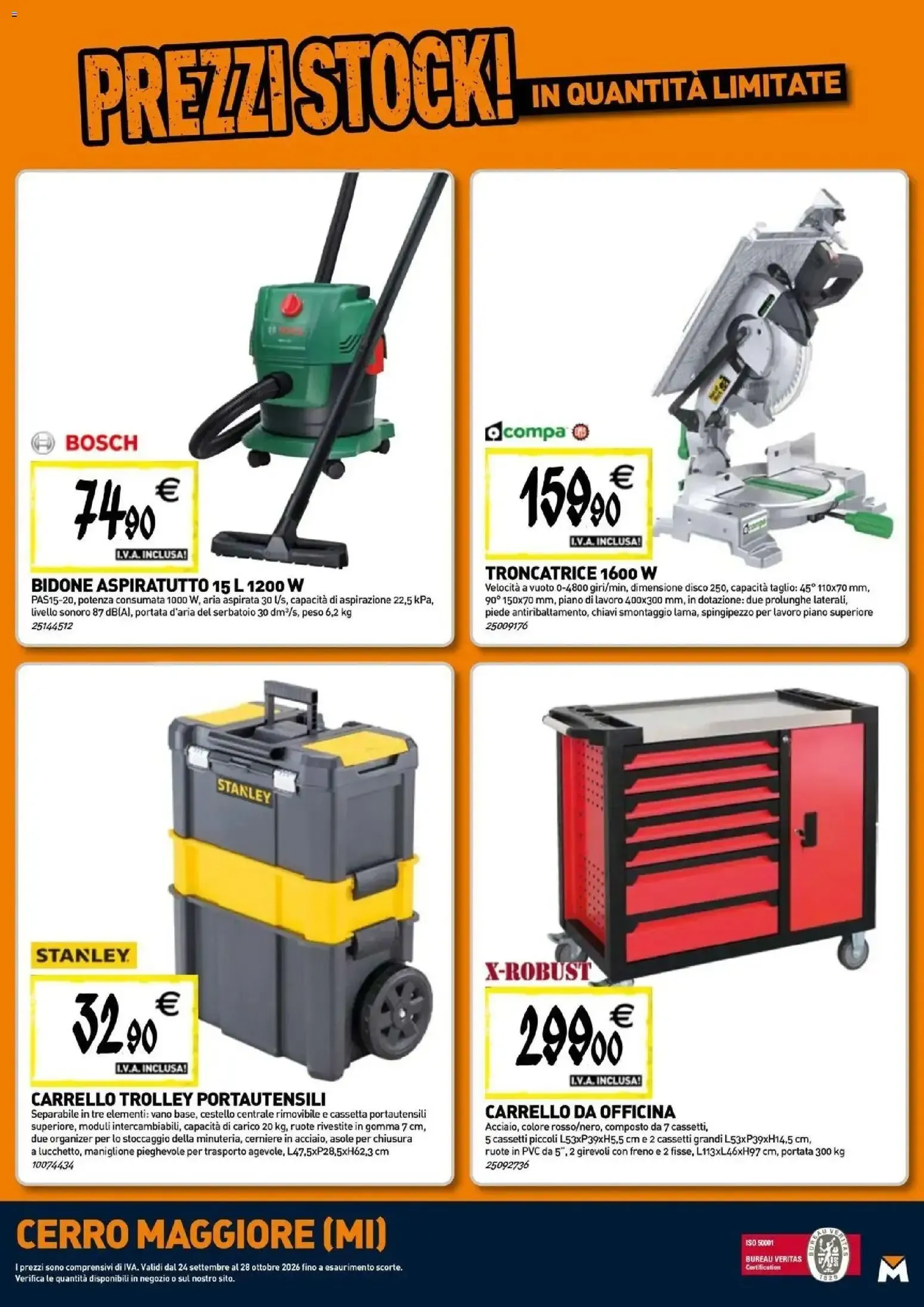 Nuovo TECNOMAT - Straordinari prezzi stock! dal 24/09/2026 > offerte anteprima 🛍️ da 24 settembre a 28 ottobre di 2026 - Pagina del volantino 22
