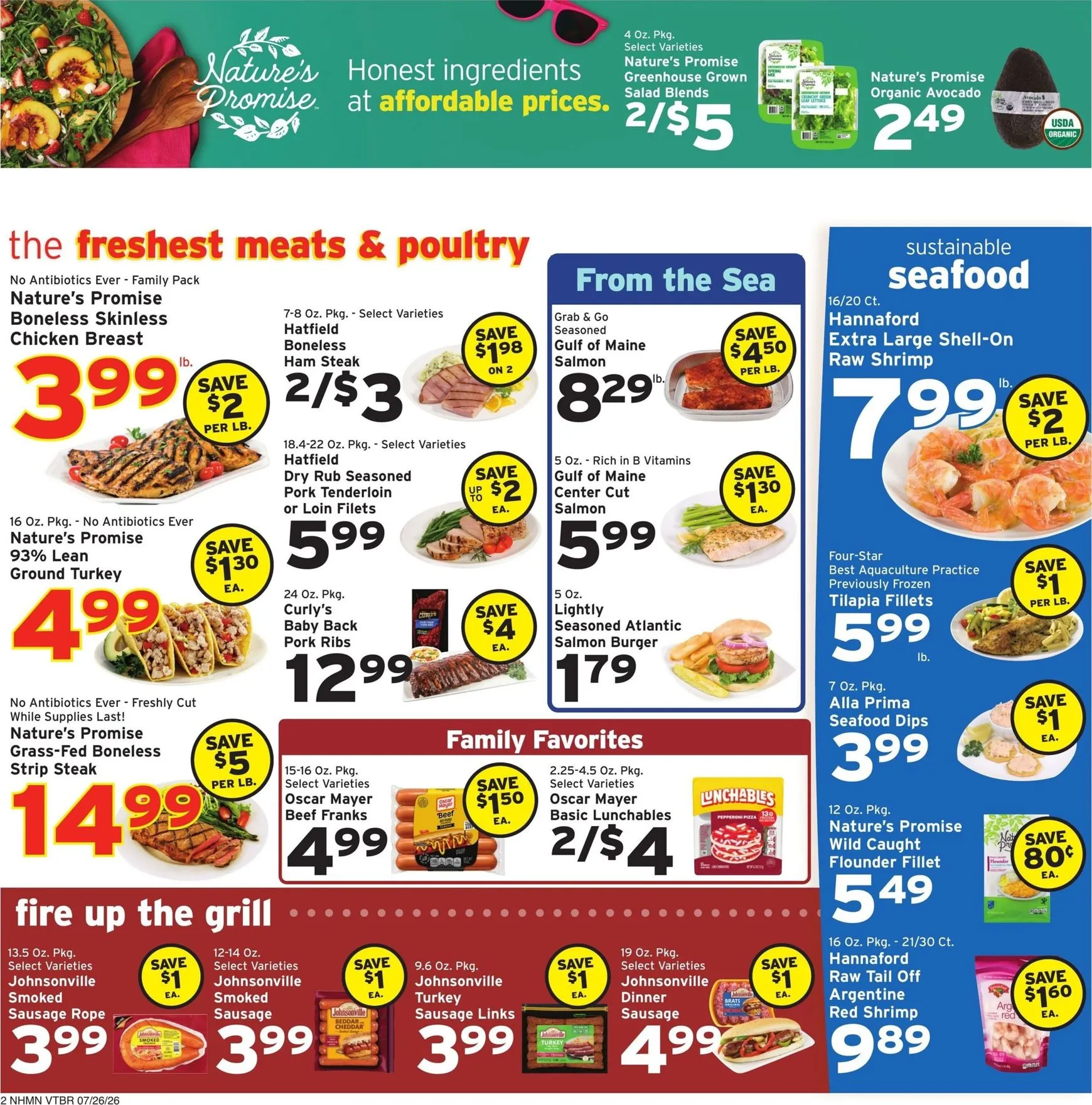 Weekly ad Hannaford: Celebrate Savings, All Week Long from July 26 to August 1 2026 - Page 2