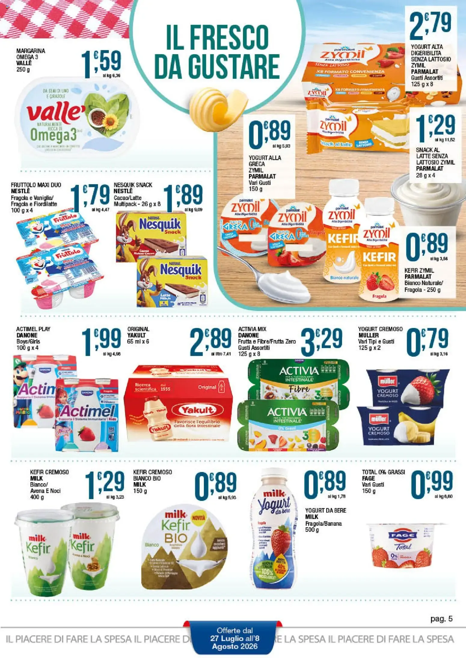 Sidis: Estate, gusto, risparmio da 27 luglio a 8 agosto di 2026 - Pagina del volantino 5
