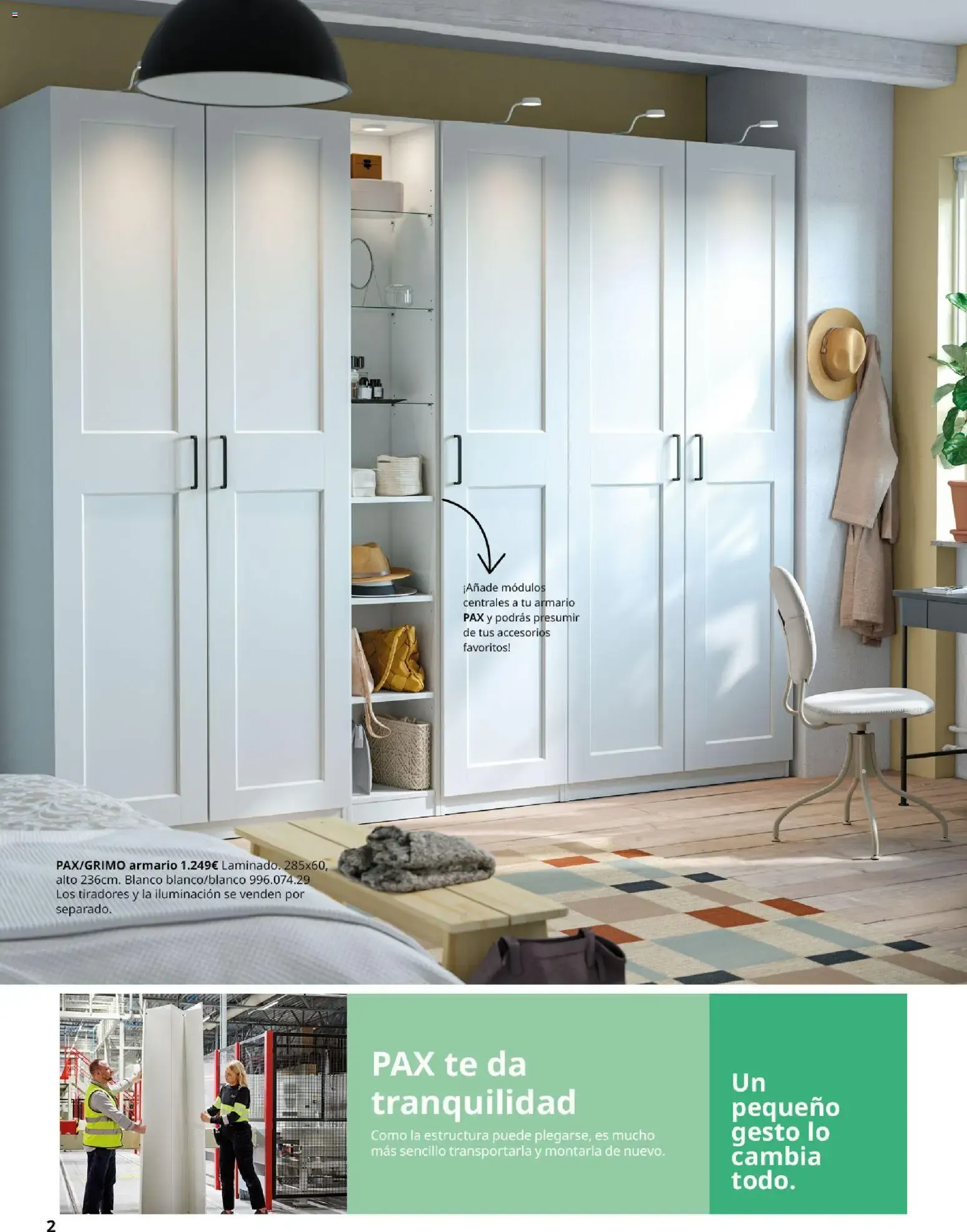 Catálogo de Guía de compra PAX y KOMPLEMENT - Sistema de armarios IKEA 1 de septiembre al 31 de enero 2027 - Página 2
