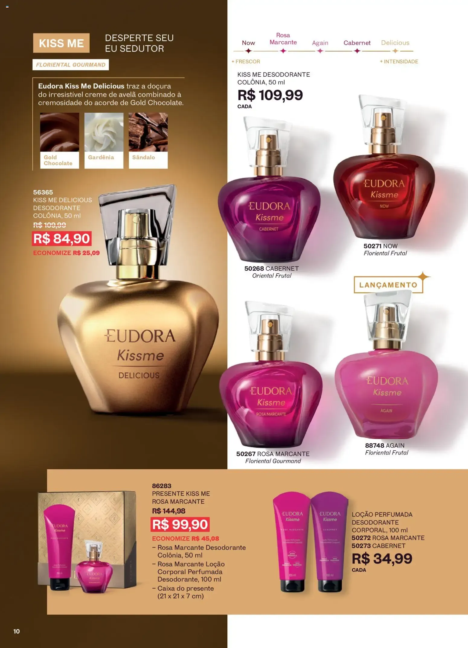 Encarte de Eudora - Edición Especial de Aniversario - 15 años - Absolu Eau de Parfum - Ciclo 12 5 de agosto até 27 de agosto 2026 - Pagina 13