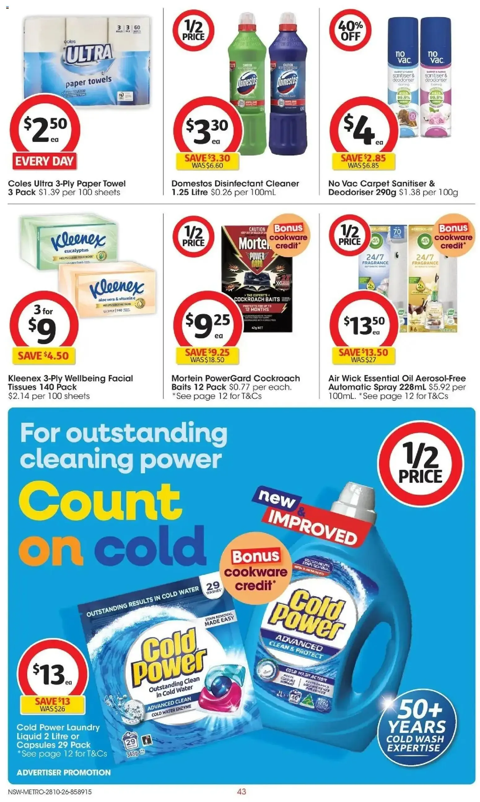Coles Halloween 👻 catalogue from 28/10/2026 - Catalogue valid from 28 October to 3 November 2026 - page 43