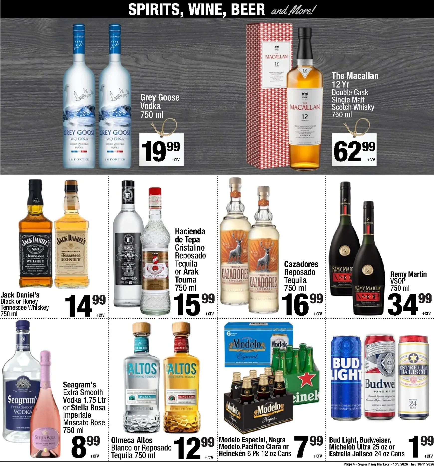 Weekly ad Current Super King leaflet valid from Monday 10/05/2026 to Sunday 10/11/2026 from October 5 to October 11 2026 - Page 5
