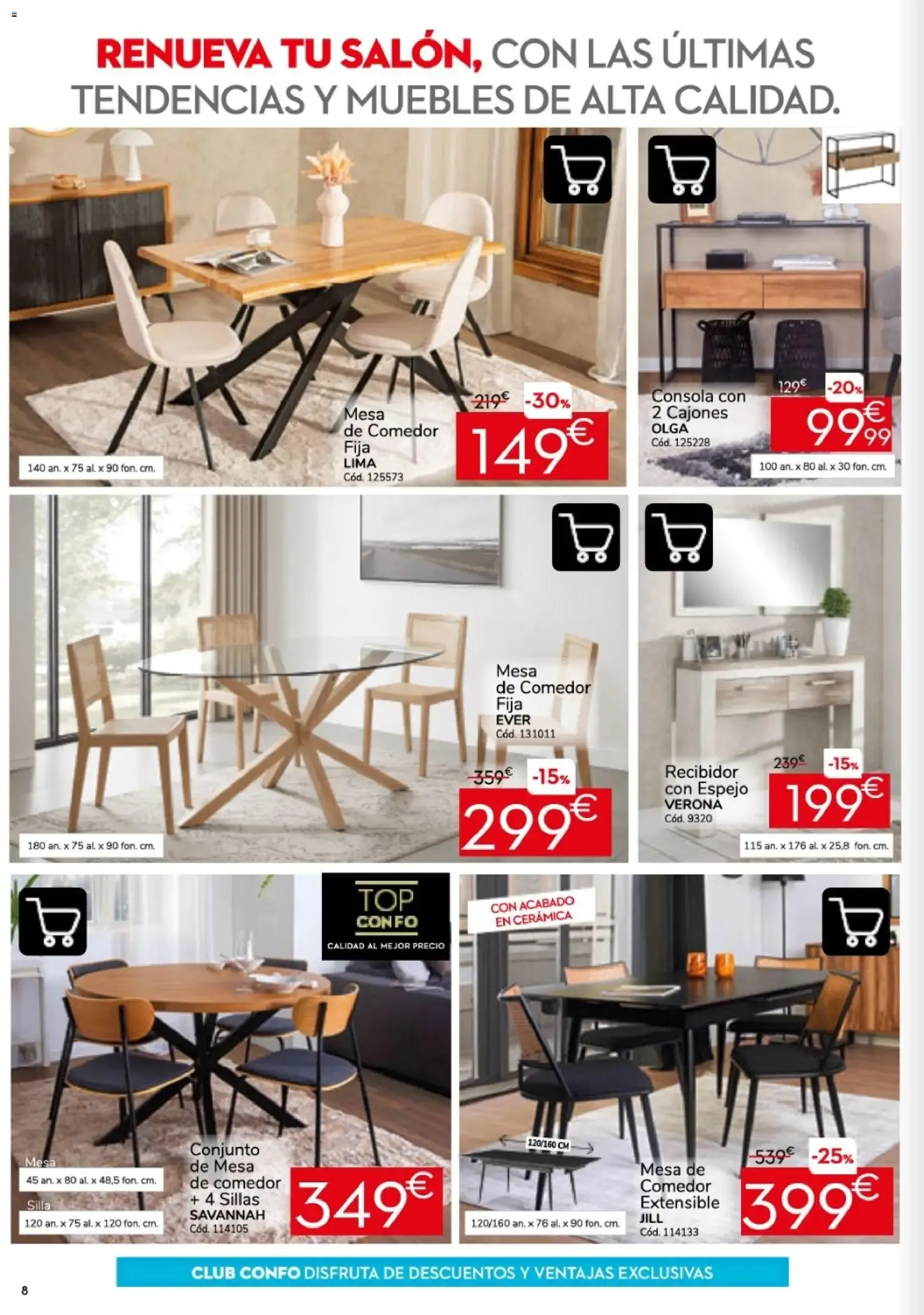 Catálogo de Conforama - Ofertas en Sofás 24 de septiembre al 28 de octubre 2026 - Página 8