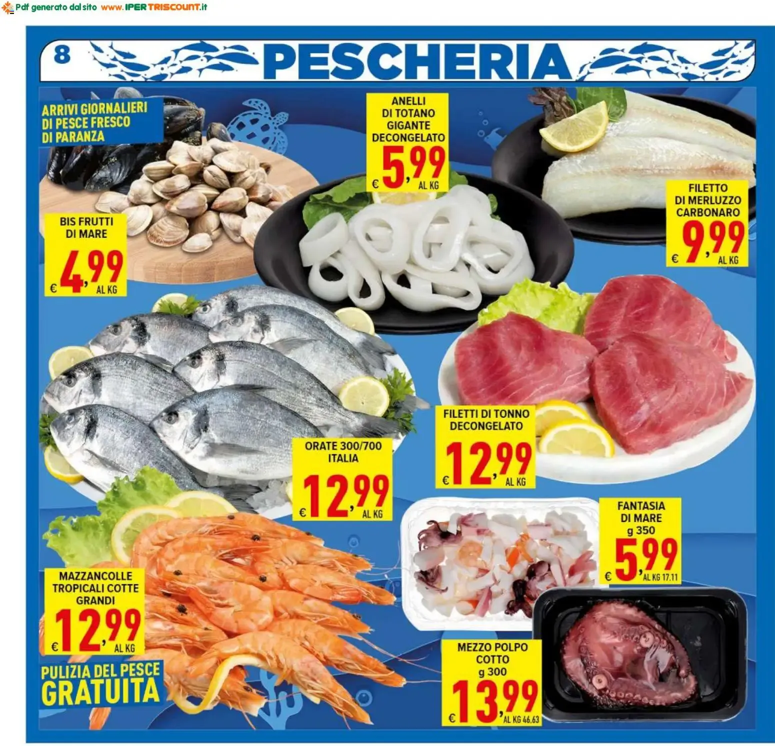 Ipertriscount volantino dal 21/08/2026 - online Offerte da 21 agosto a 1 settembre di 2026 - Pagina del volantino 8