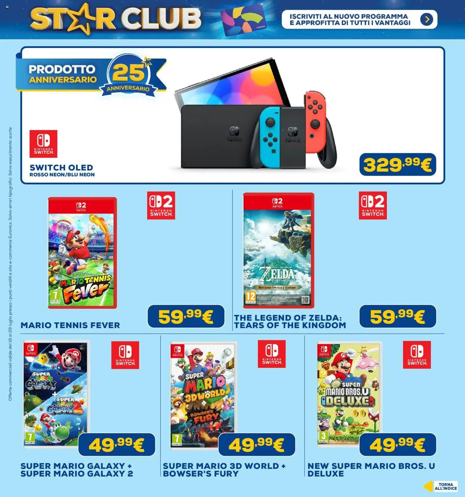 STAR CLUB - IL PROGRAMMA CHE PREMIA I TUOI ACQUISTI da 16 luglio a 29 luglio di 2026 - Pagina del volantino 29