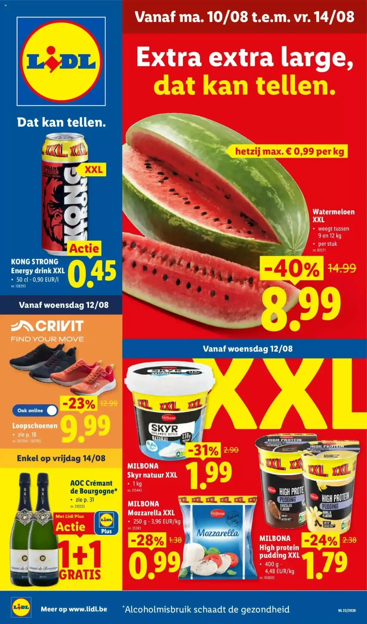 Extra extra large, dat kan tellen. van 10 augustus tot 14 augustus 2026 - folder pagina 1