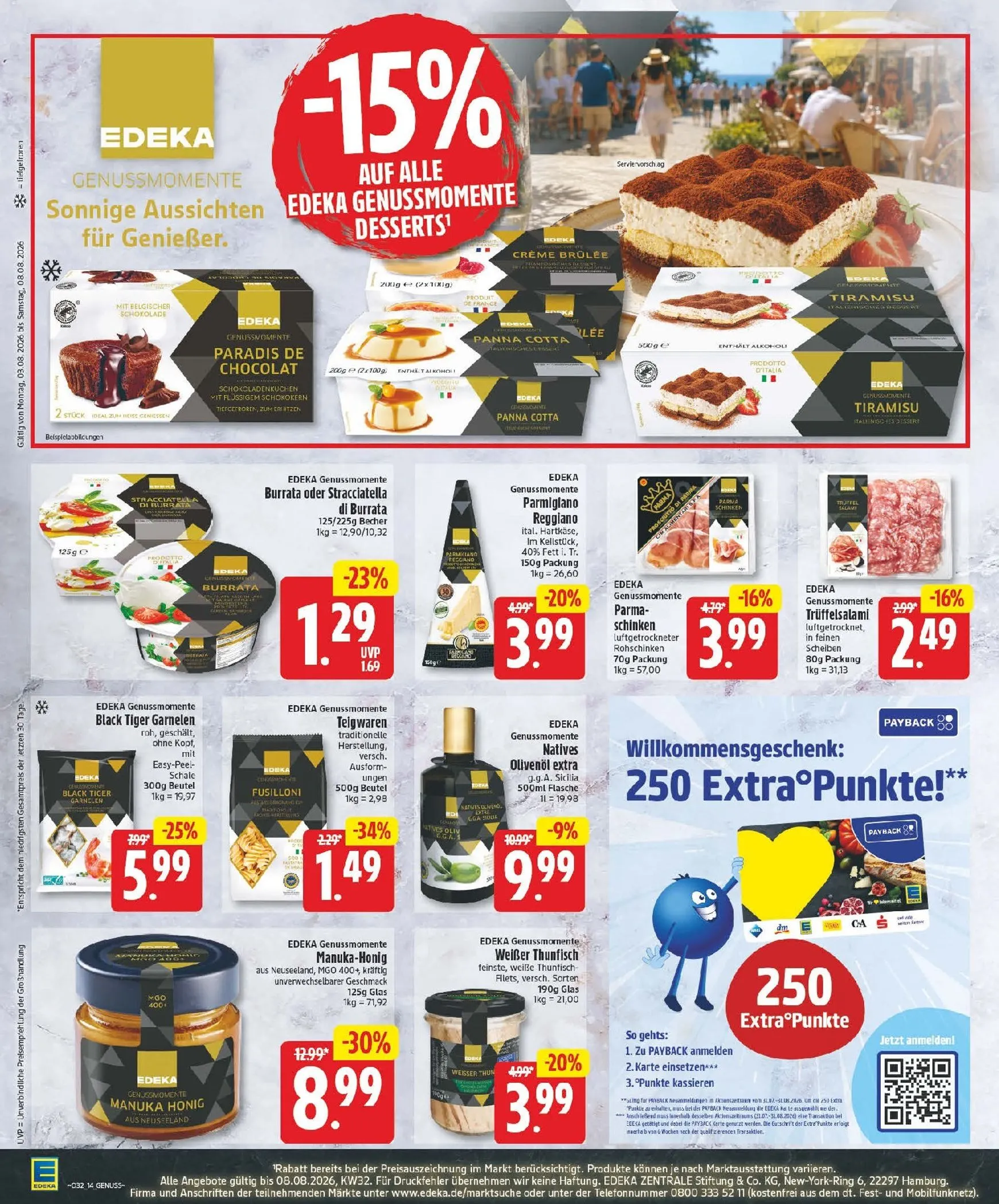 Edeka Prospekt nächste Woche – von Montag 03.08.2026 bis Samstag 08.08.2026 von 3. August bis 8. August 2026 - Prospekt seite 14