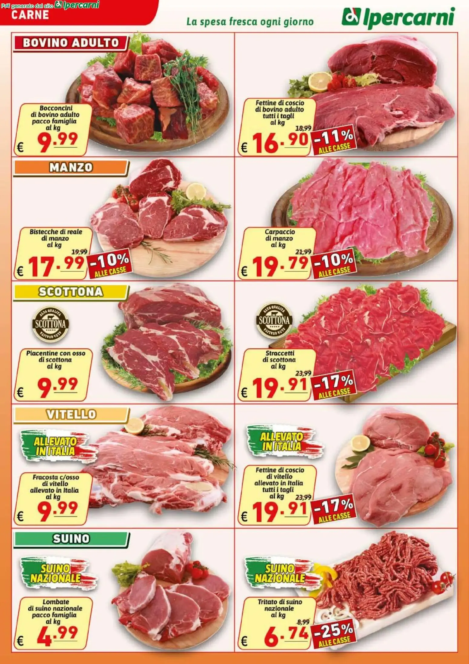 Ipercarni volantino dal 31/07/2026 - online Offerte da 31 luglio a 11 agosto di 2026 - Pagina del volantino 2