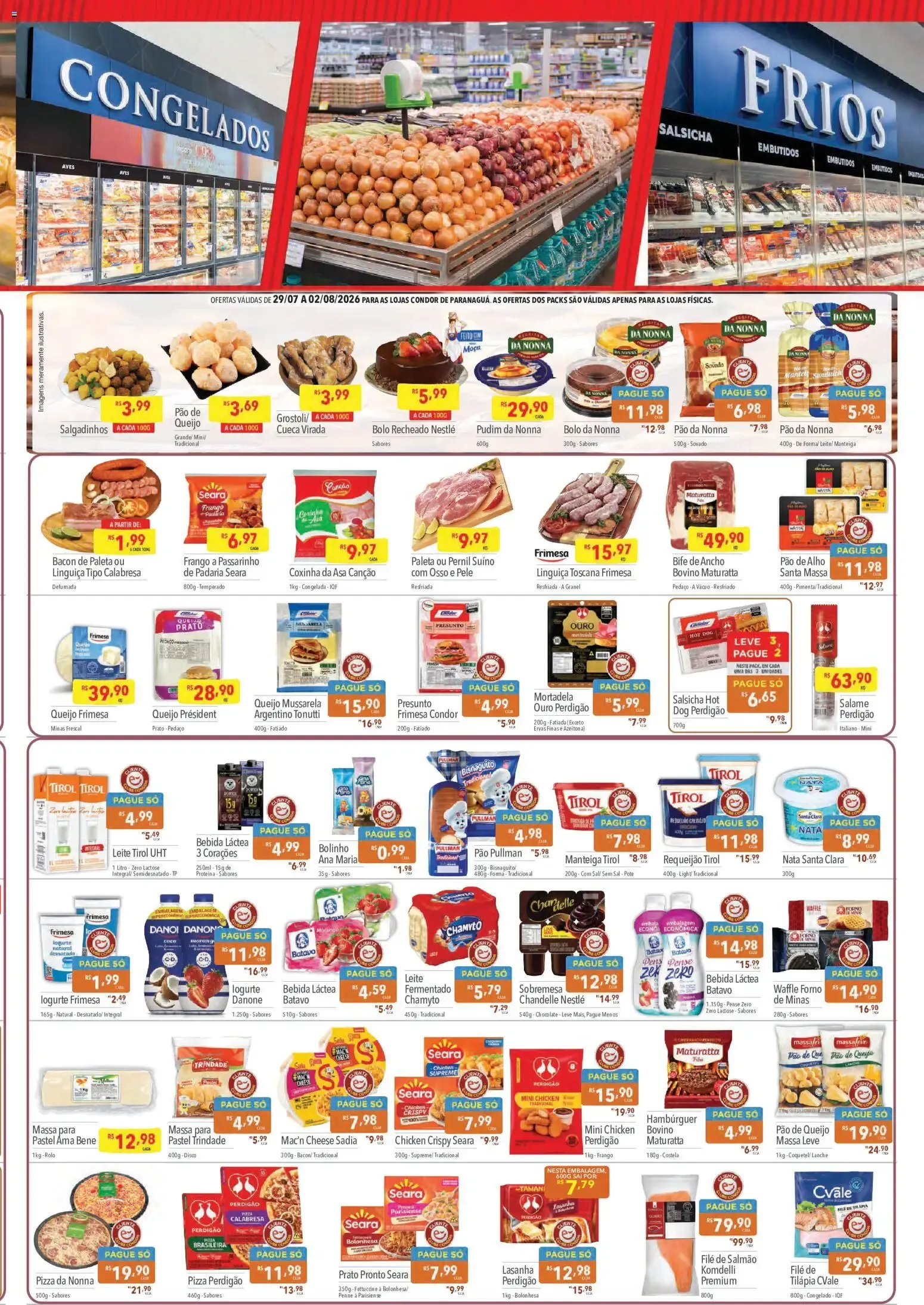 Encarte de Supermercados Condor ofertas Reinauguração de 29/07/2026 29 de julho até 2 de agosto 2026 - Pagina 3