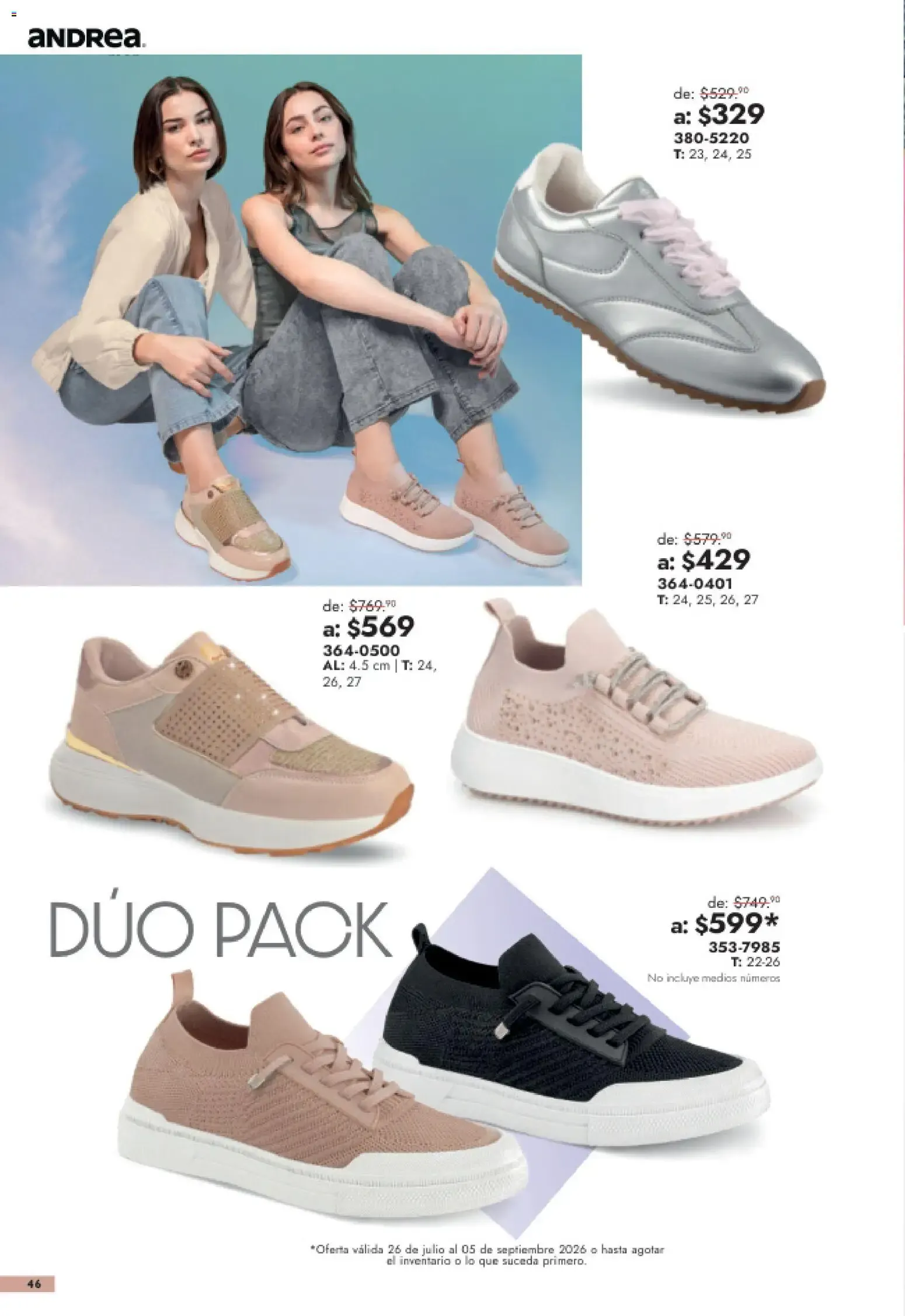 Catálogo de Andrea + Outlet - Moda Hot 26 de julio al 5 de septiembre 2026 - Pagina 46
