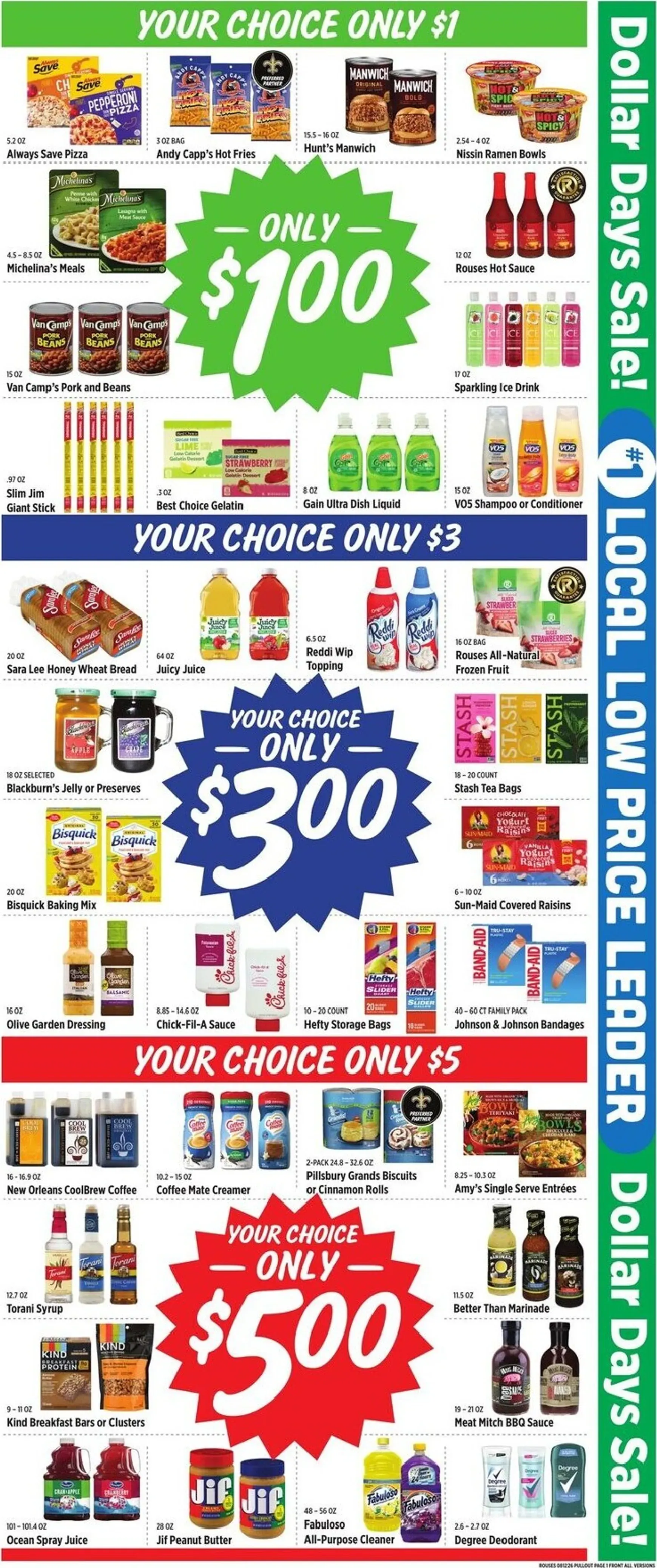 Weekly ad Current Rouses Markets leaflet valid from Wednesday 08/12/2026 to Wednesday 08/19/2026 from August 12 to August 19 2026 - Page 4