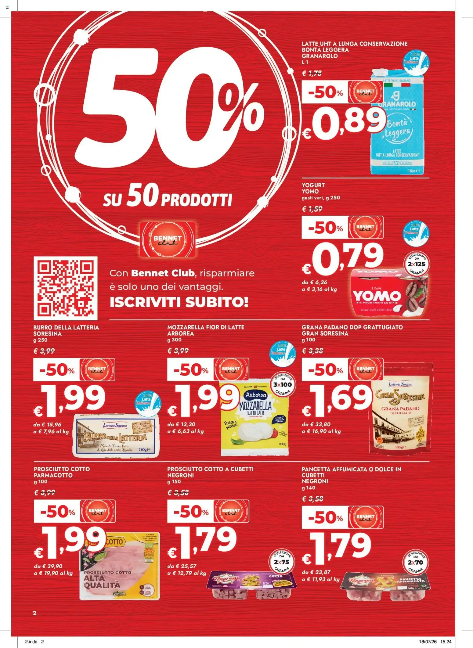 Bennet: 50% en 50 Productos da 30 luglio a 12 agosto di 2026 - Pagina del volantino 2